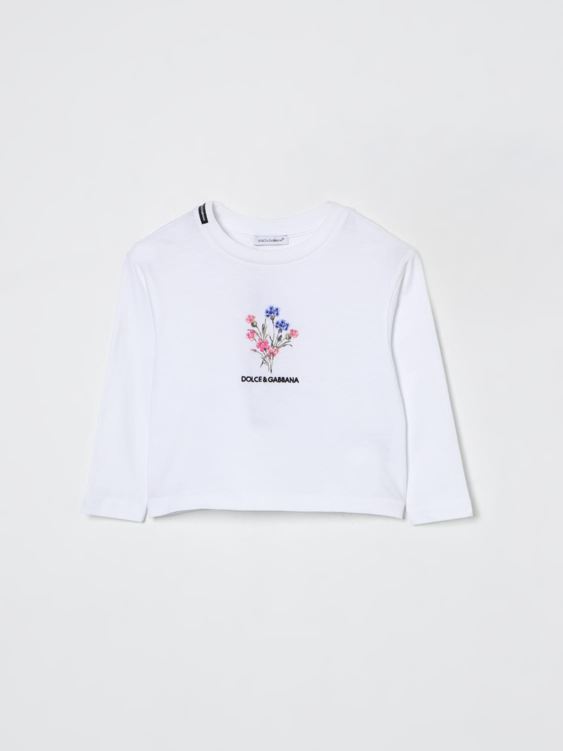 DOLCE & GABBANA T-SHIRT: T-shirt enfant Dolce & Gabbana, Blanc - Img 1
