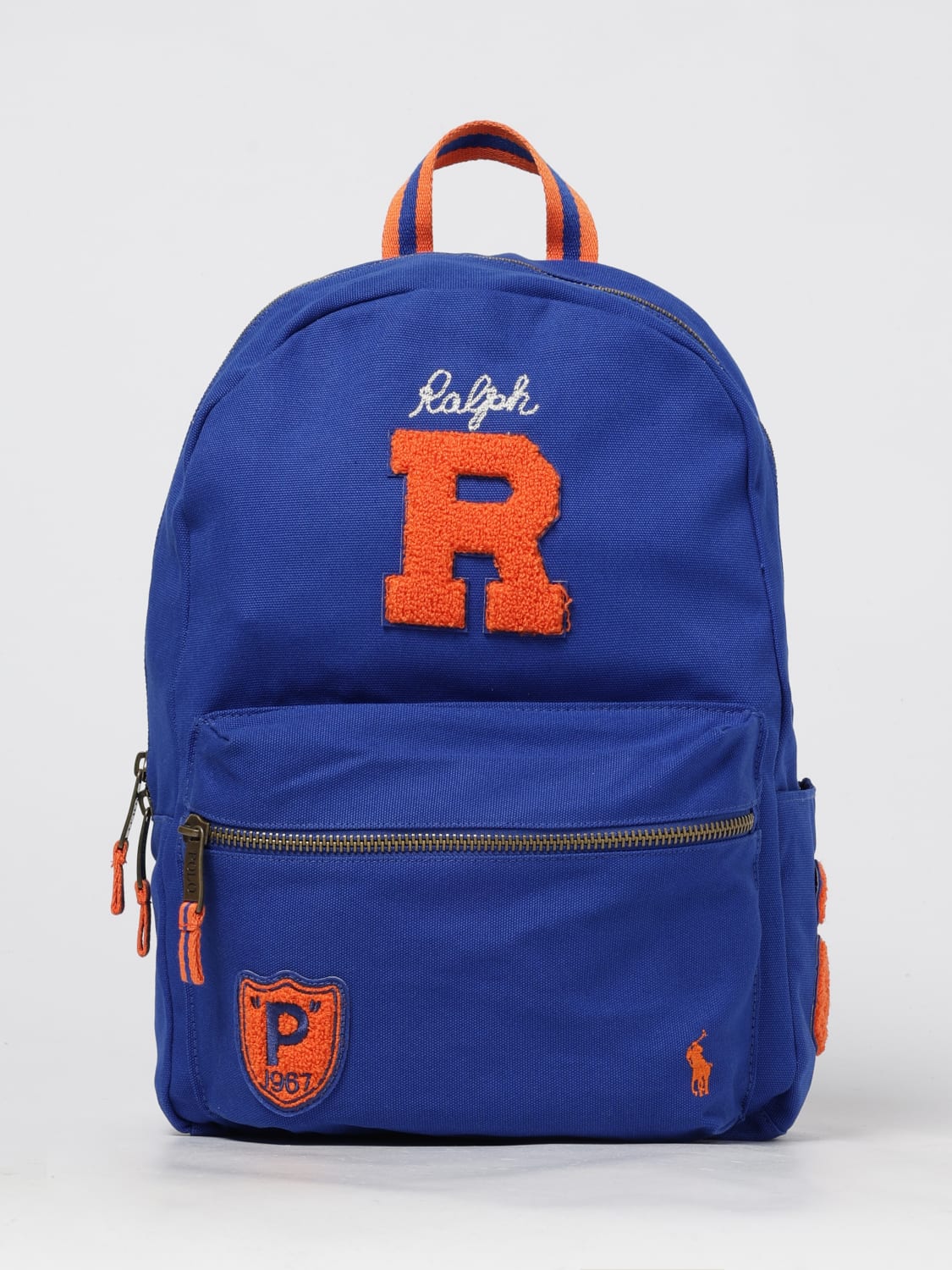 POLO RALPH LAUREN DUFFEL BAG: Duffel bag kids Polo Ralph Lauren, Blue - Img 1