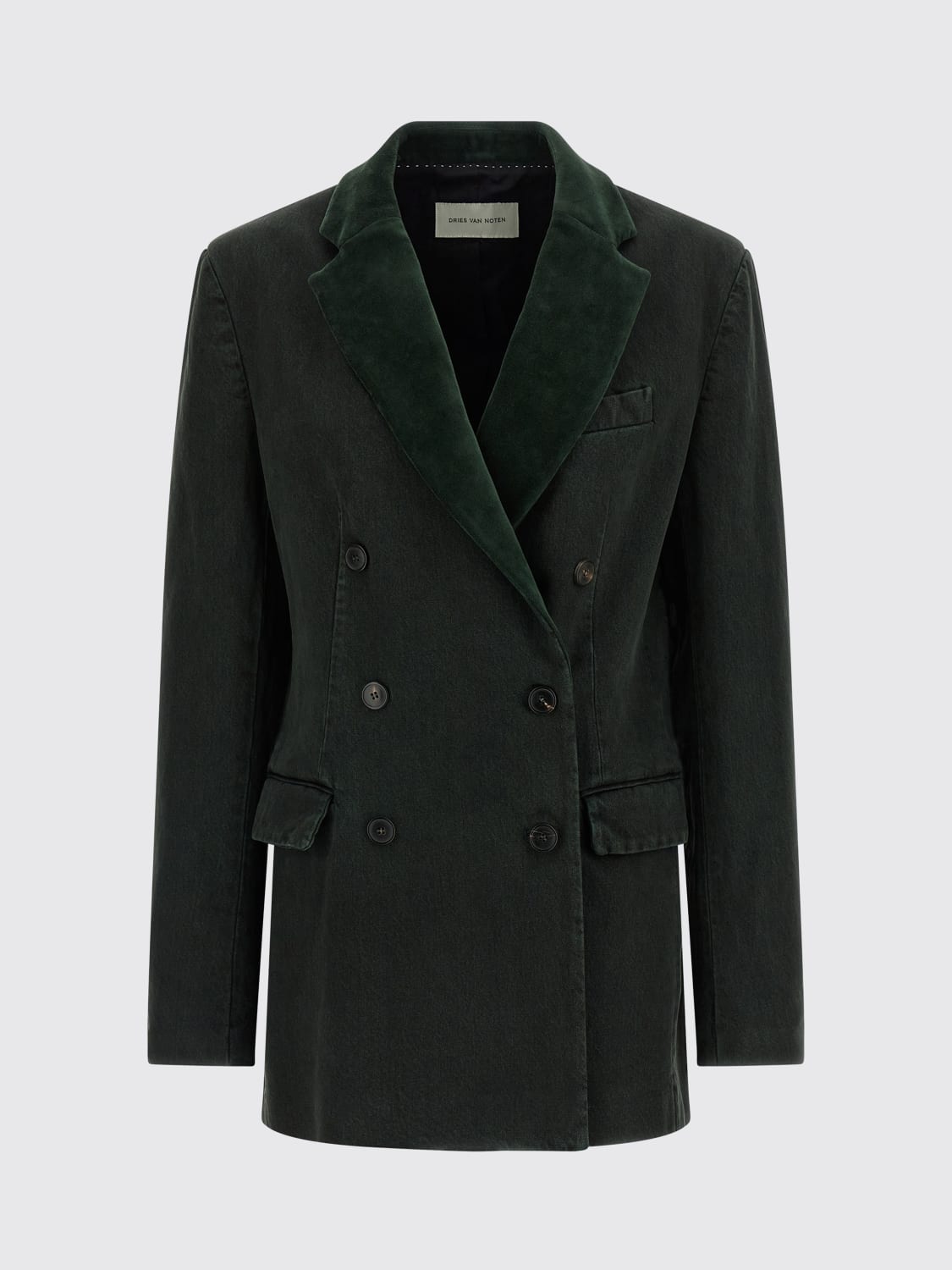 DRIES VAN NOTEN JACKET: Jacket woman Dries Van Noten, Green - Img 1