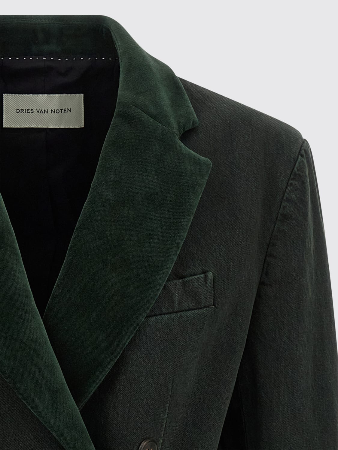 DRIES VAN NOTEN JACKET: Jacket woman Dries Van Noten, Green - Img 3