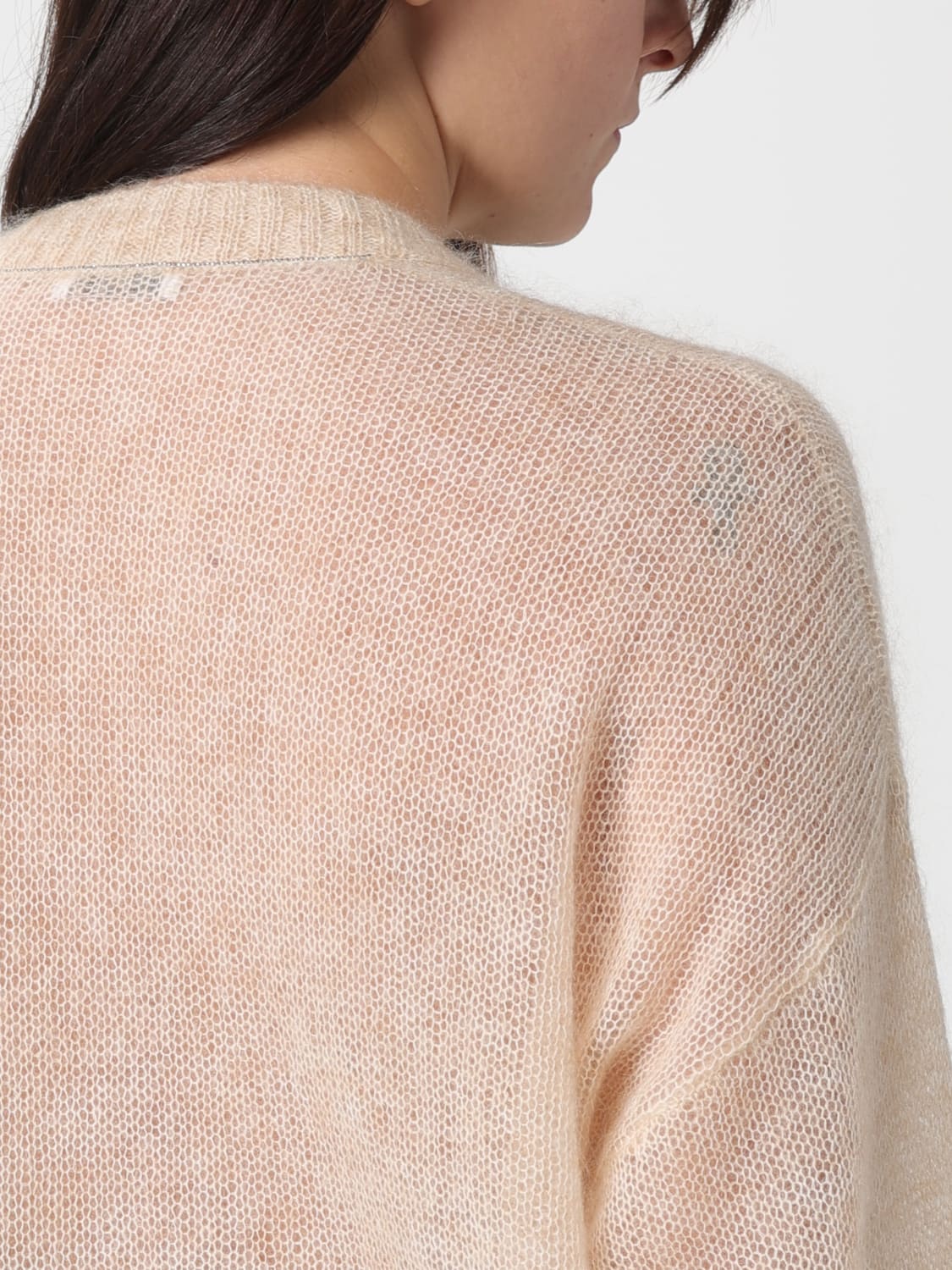 BRUNELLO CUCINELLI SWEATER: Sweater woman Brunello Cucinelli, Ivory - Img 5