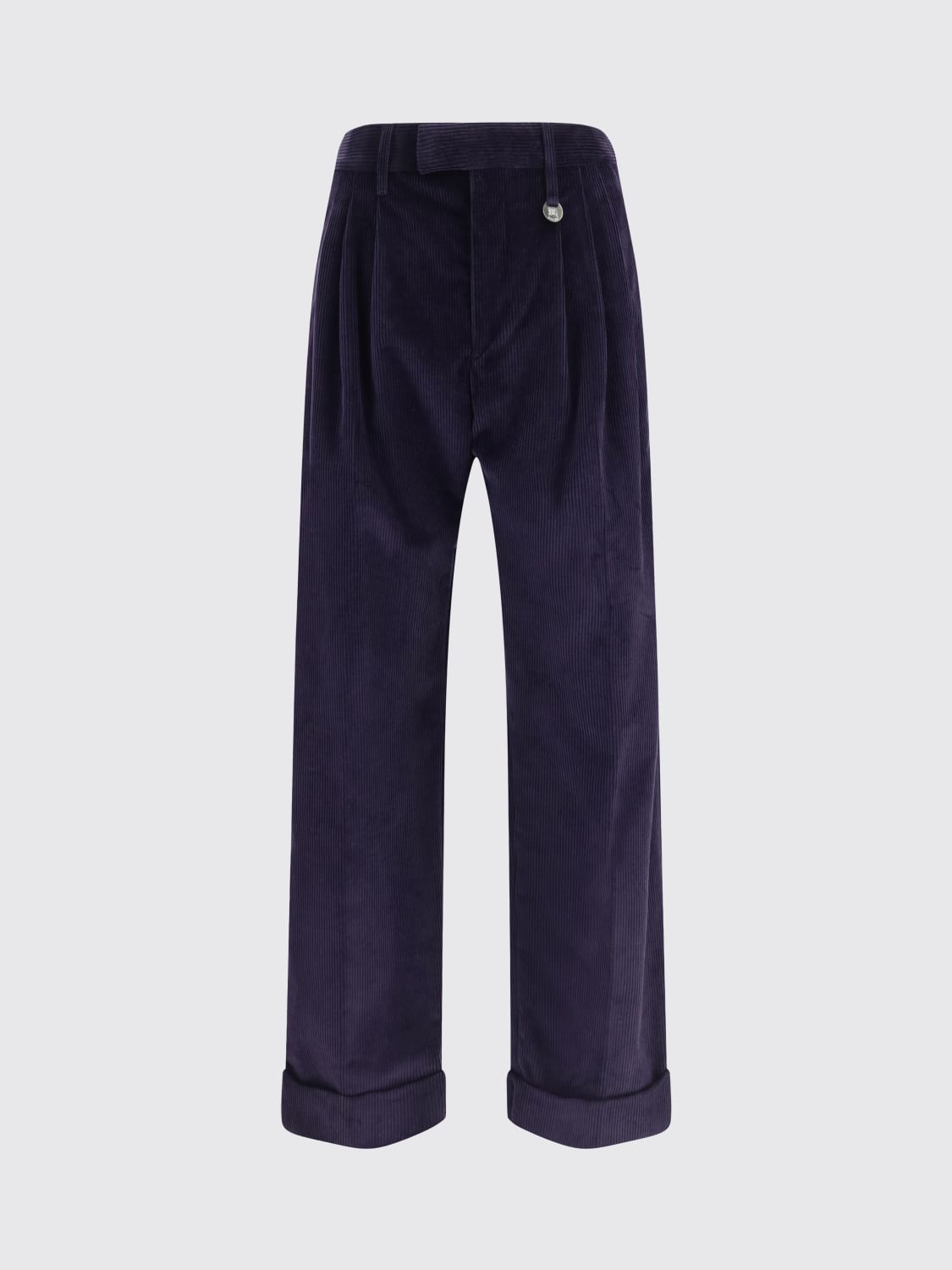 BURBERRY PANTS: Pants men Burberry, Blue - Img 1