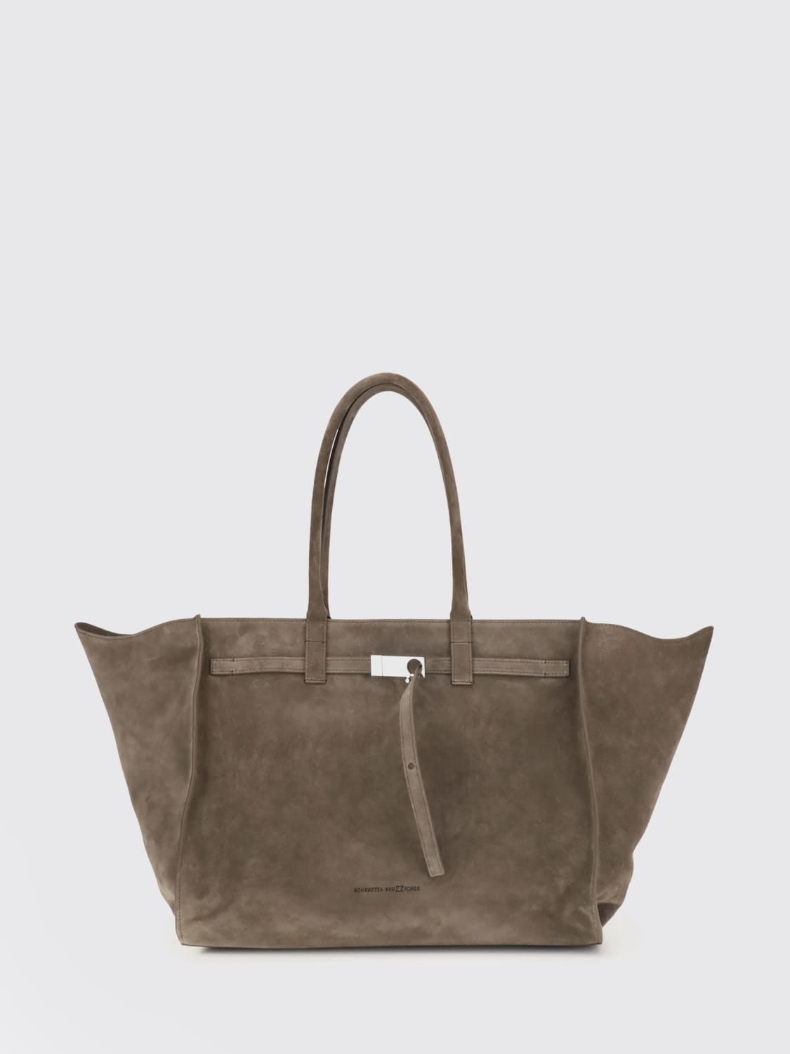 BENEDETTA BRUZZICHES SAC CABAS: Sac porté épaule femme Benedetta Bruzziches, Taupe - Img 1