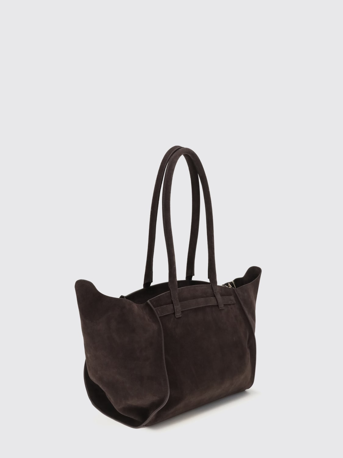 BENEDETTA BRUZZICHES SAC CABAS: Sac porté épaule femme Benedetta Bruzziches, Marron - Img 2