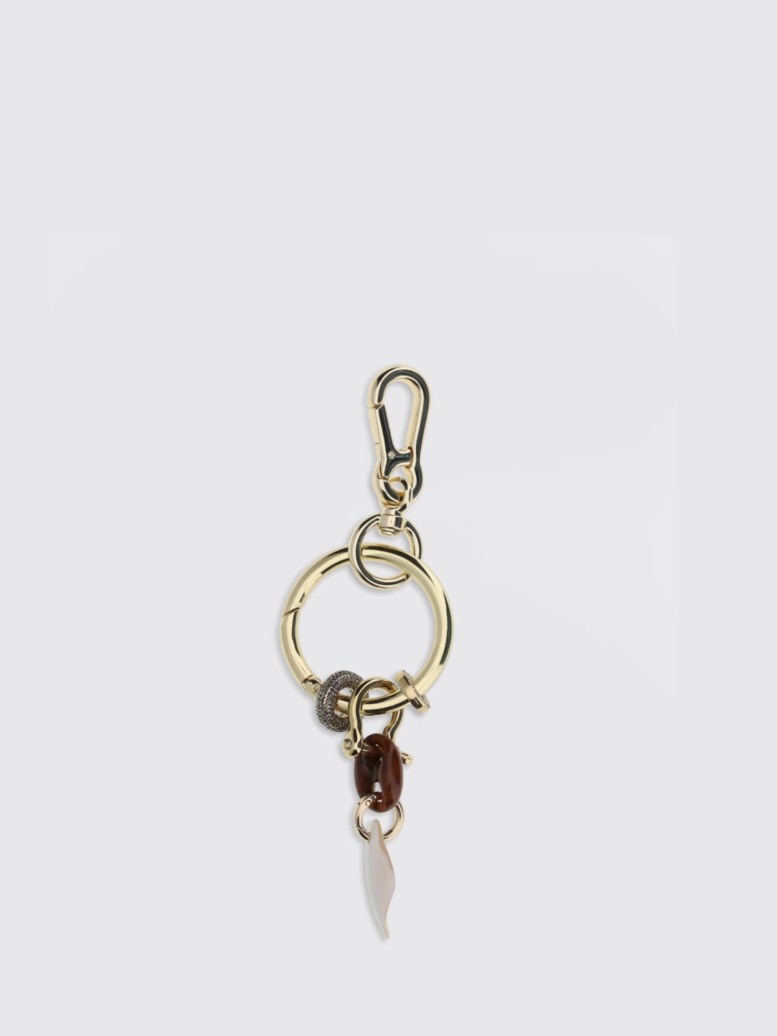 BENEDETTA BRUZZICHES KEY CHAIN: Key chain woman Benedetta Bruzziches, Gold - Img 1