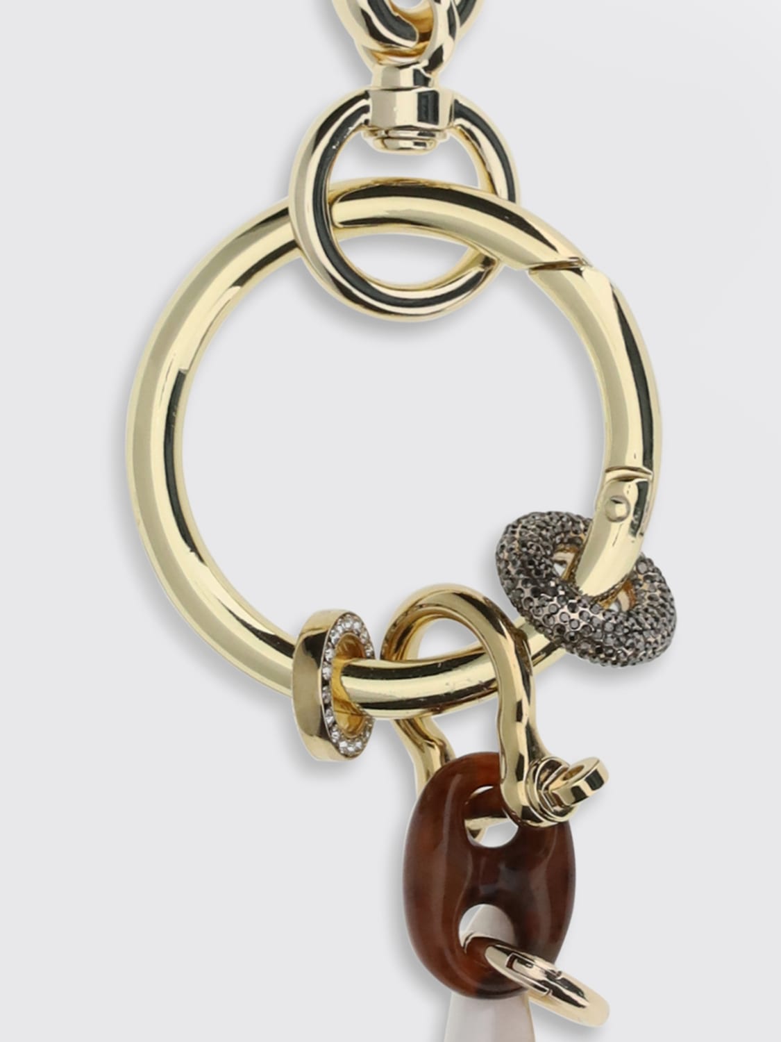 BENEDETTA BRUZZICHES KEY CHAIN: Key chain woman Benedetta Bruzziches, Gold - Img 2