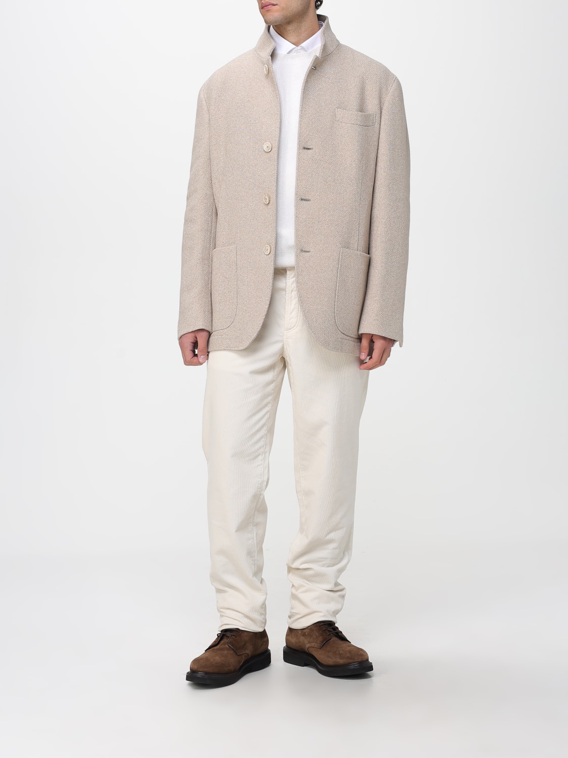 BRUNELLO CUCINELLI COAT: Jacket men Brunello Cucinelli, Beige - Img 2