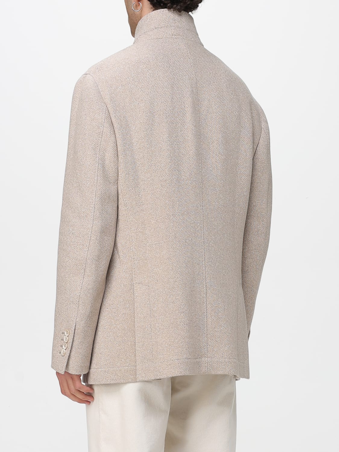 BRUNELLO CUCINELLI COAT: Jacket men Brunello Cucinelli, Beige - Img 3