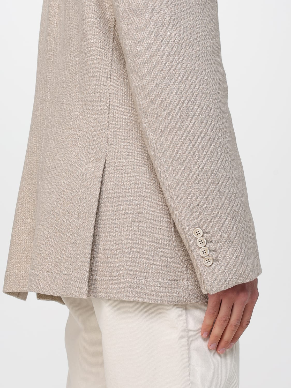 BRUNELLO CUCINELLI COAT: Jacket men Brunello Cucinelli, Beige - Img 5