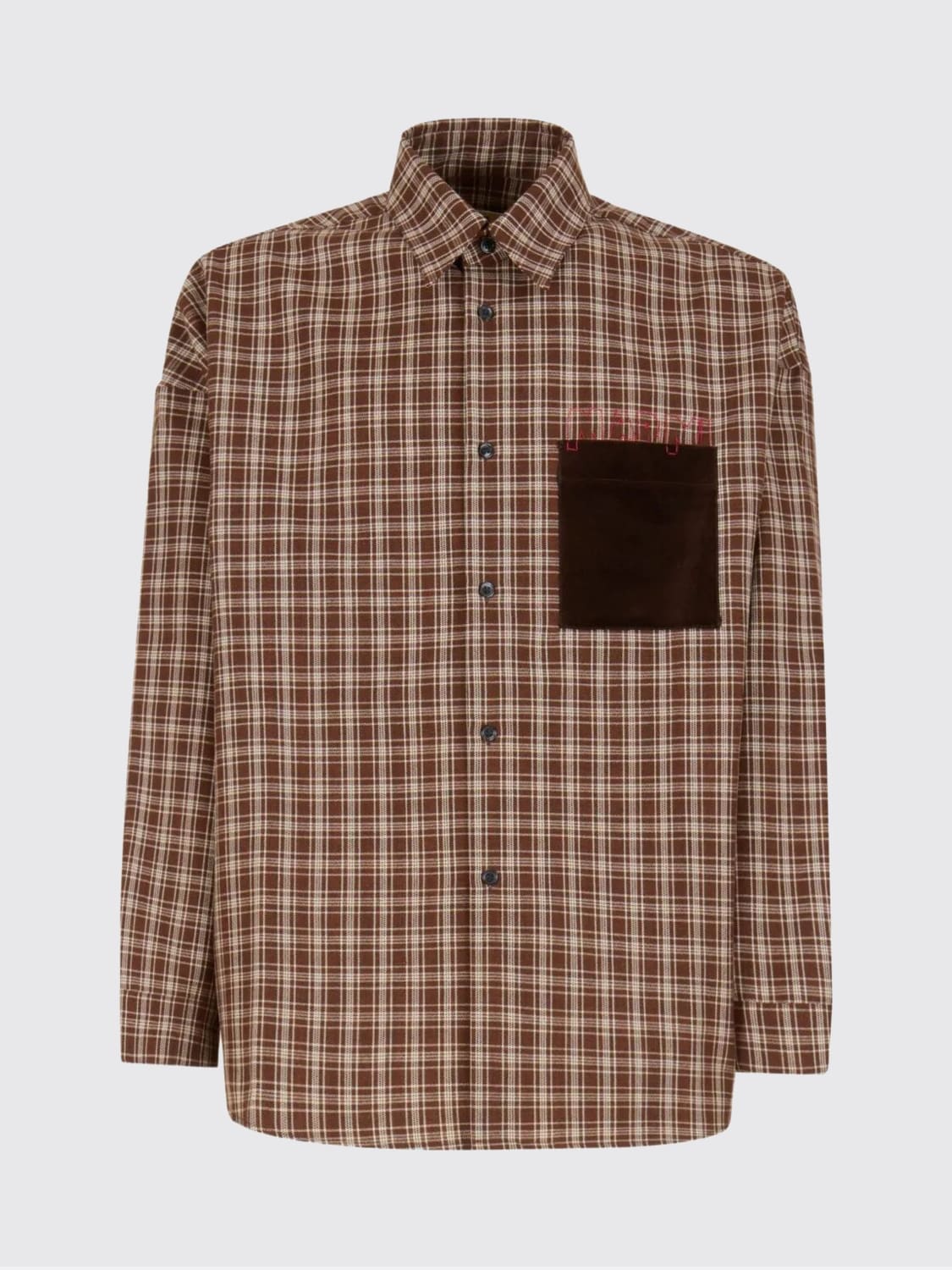 MARNI SHIRT: Shirt men Marni, Brown - Img 1