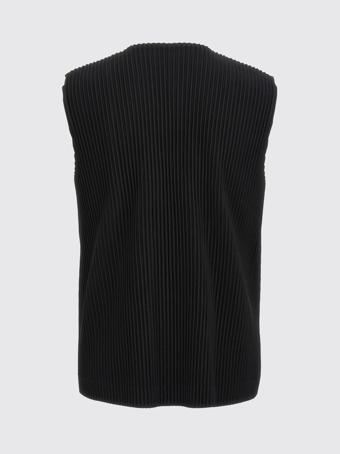 HOMME PLISSE' ISSEY MIYAKE スーツベスト: スーツベスト メンズ Homme Plisse' Issey Miyake, ブラック - Img 2