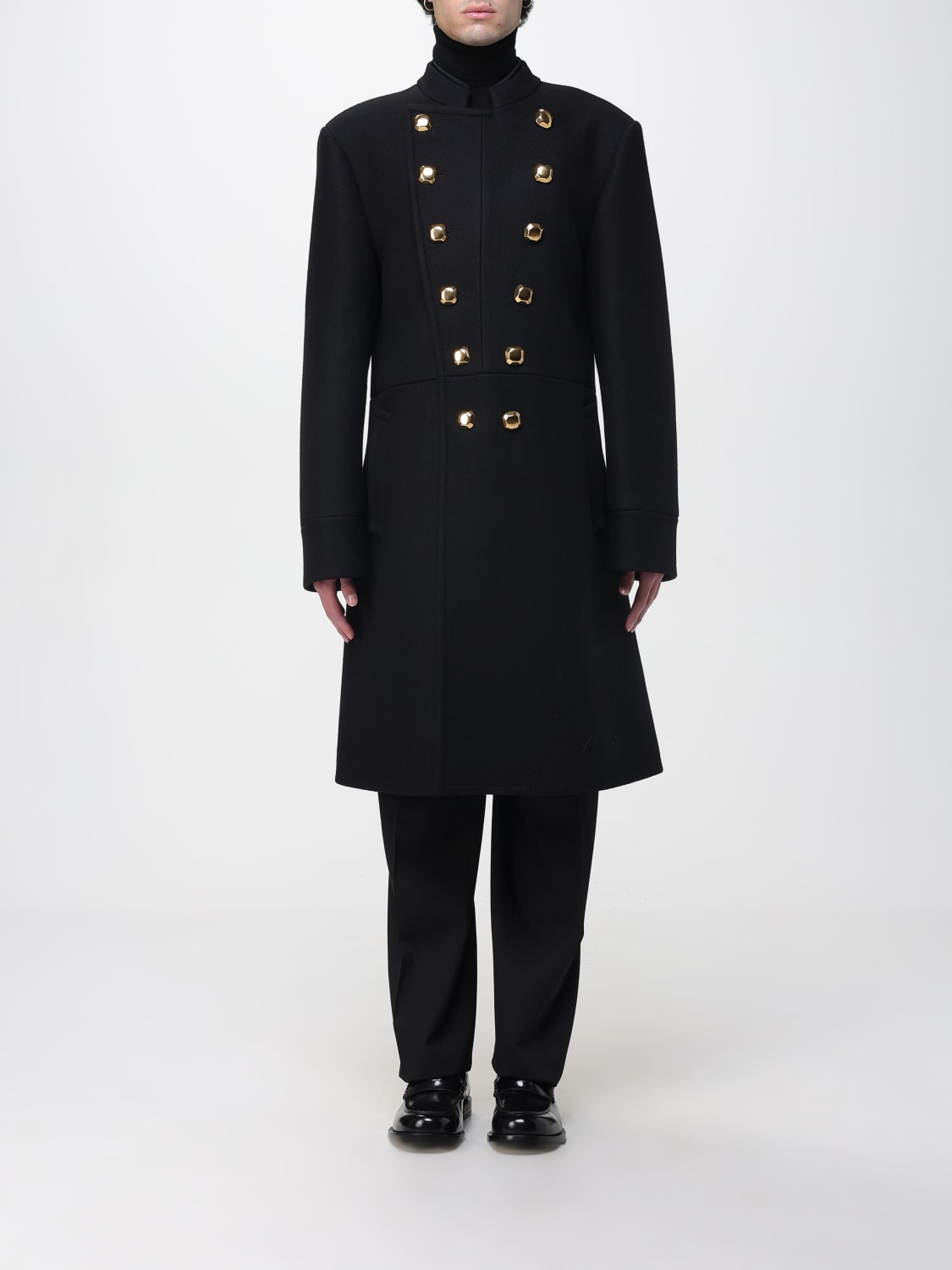 VALENTINO COAT: Coat men Valentino, Black - Img 1