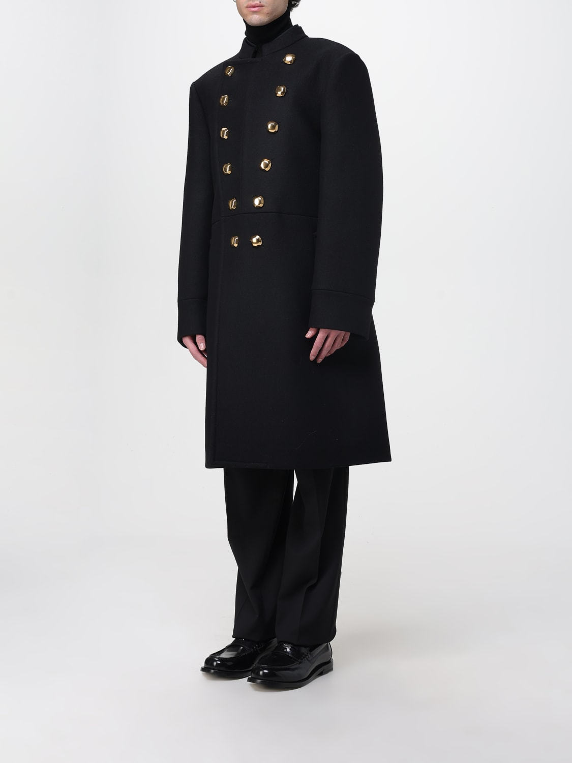 VALENTINO COAT: Coat men Valentino, Black - Img 4