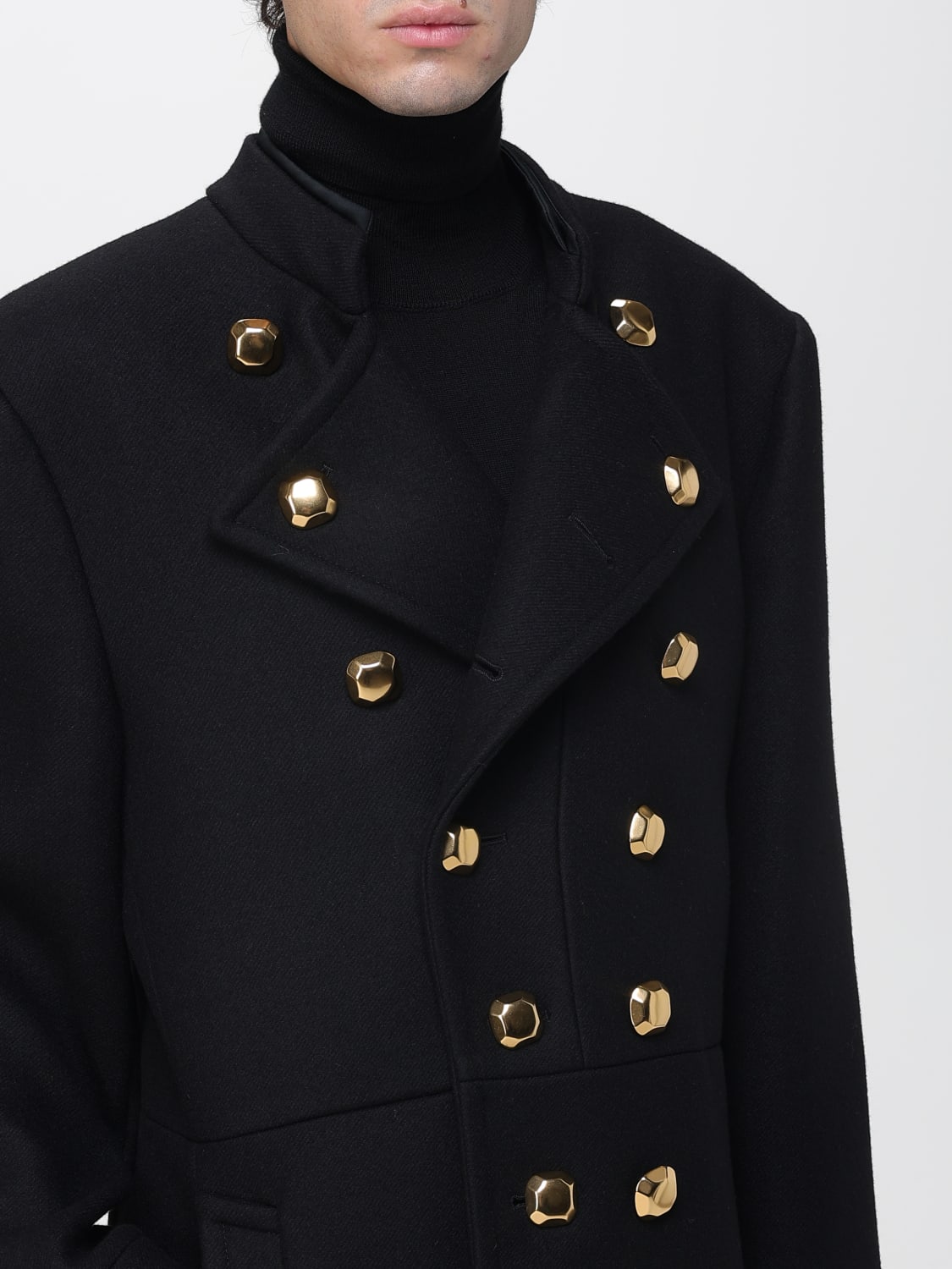 VALENTINO COAT: Coat men Valentino, Black - Img 5