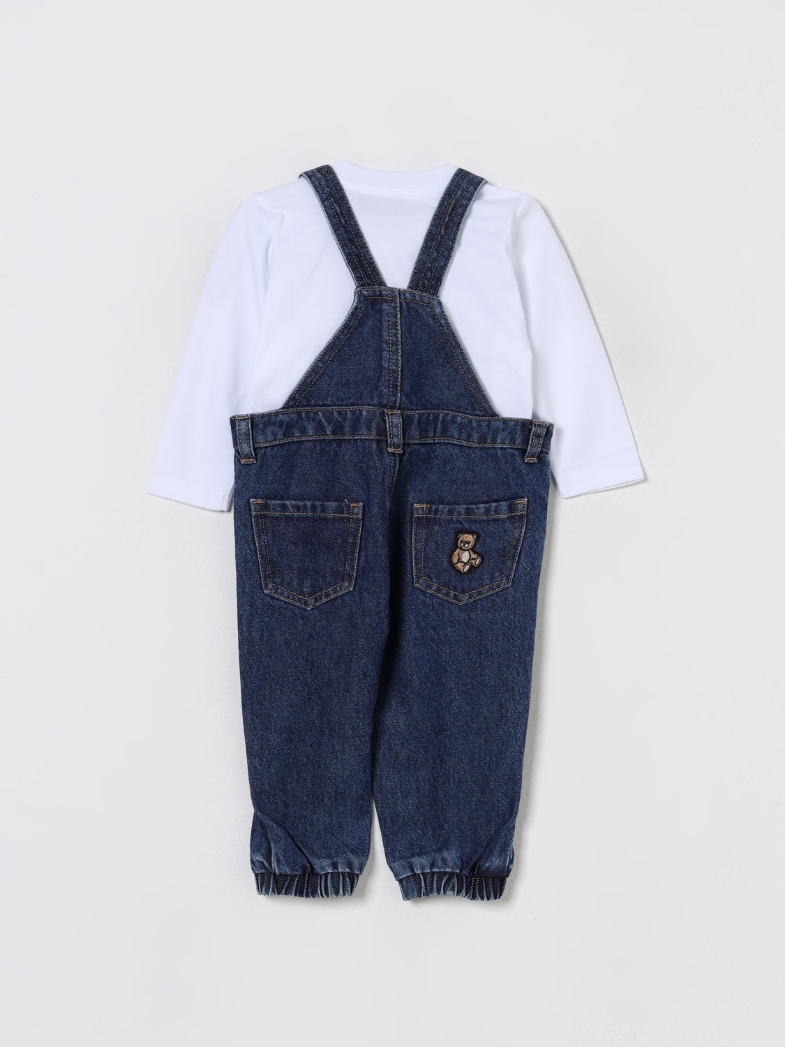 MOSCHINO JUMPSUIT: Jumpsuit kids Moschino, Blue - Img 2