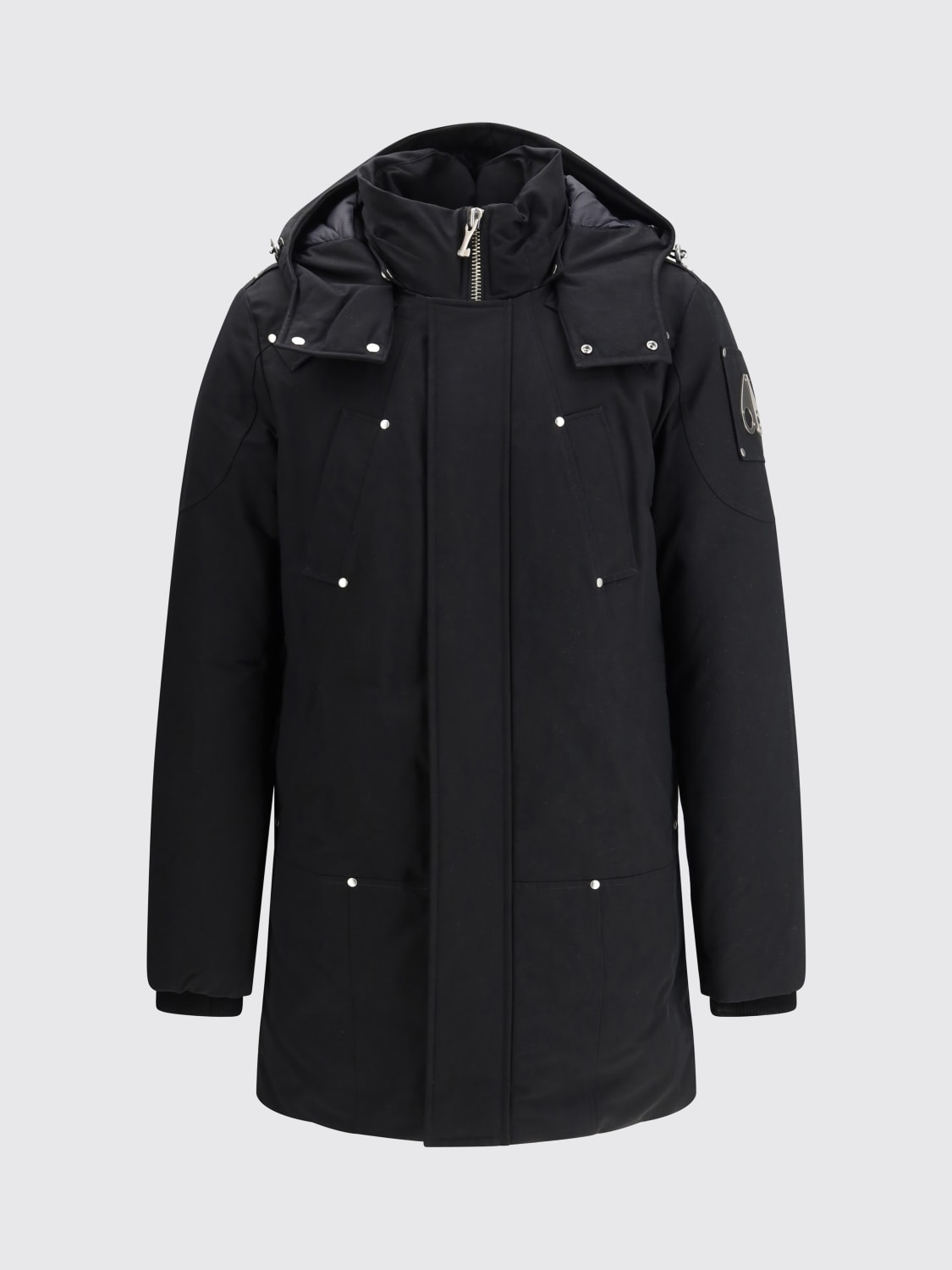 MOOSE KNUCKLES JACKE: Jacke herren Moose Knuckles, Schwarz - Img 1