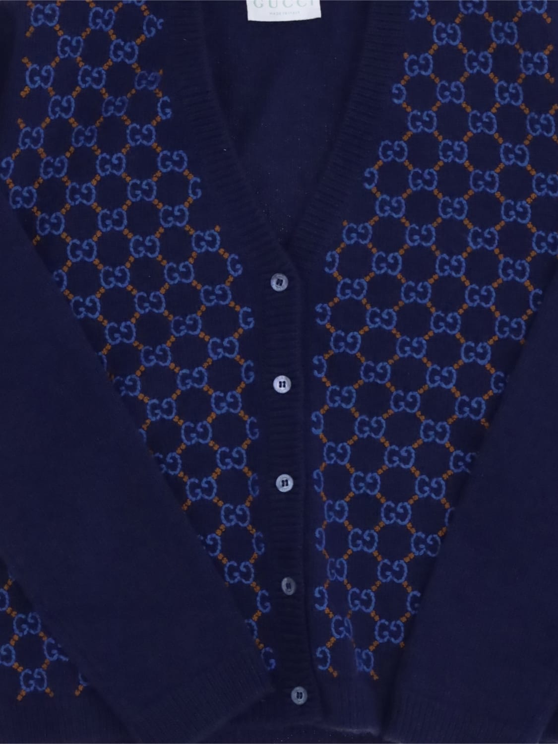 GUCCI JERSEY: Jersey niños Gucci, Marino - Img 3
