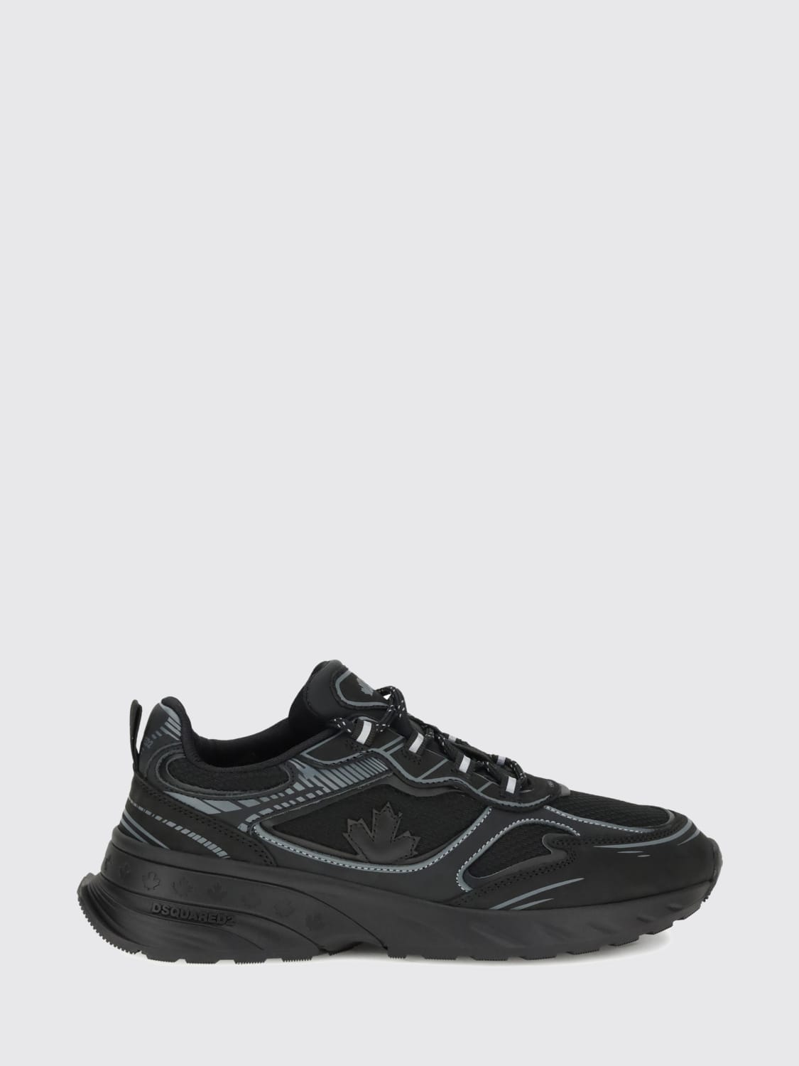 DSQUARED2 SNEAKERS: Sneakers men Dsquared2, Black - Img 1