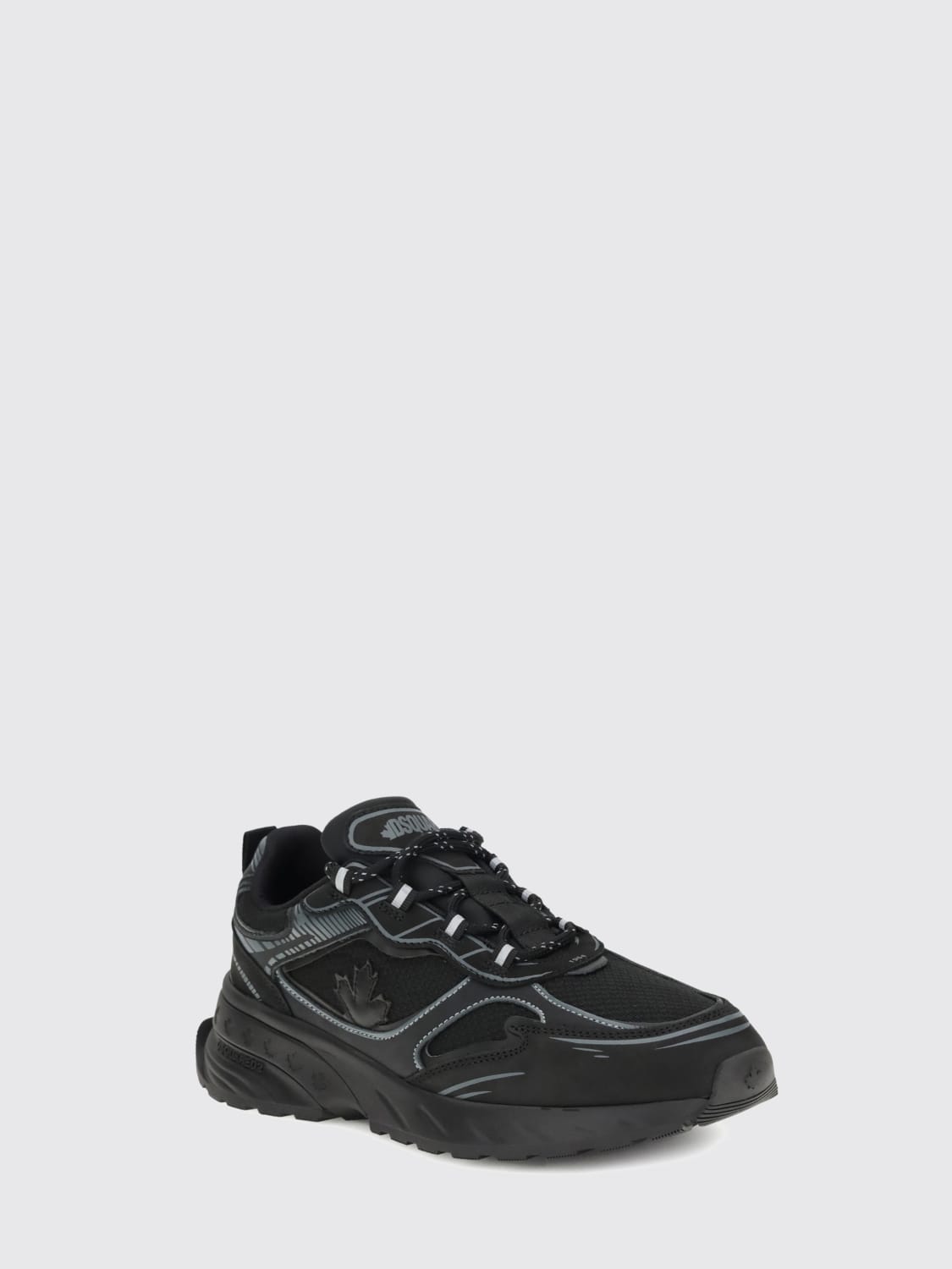 DSQUARED2 SNEAKERS: Sneakers men Dsquared2, Black - Img 2