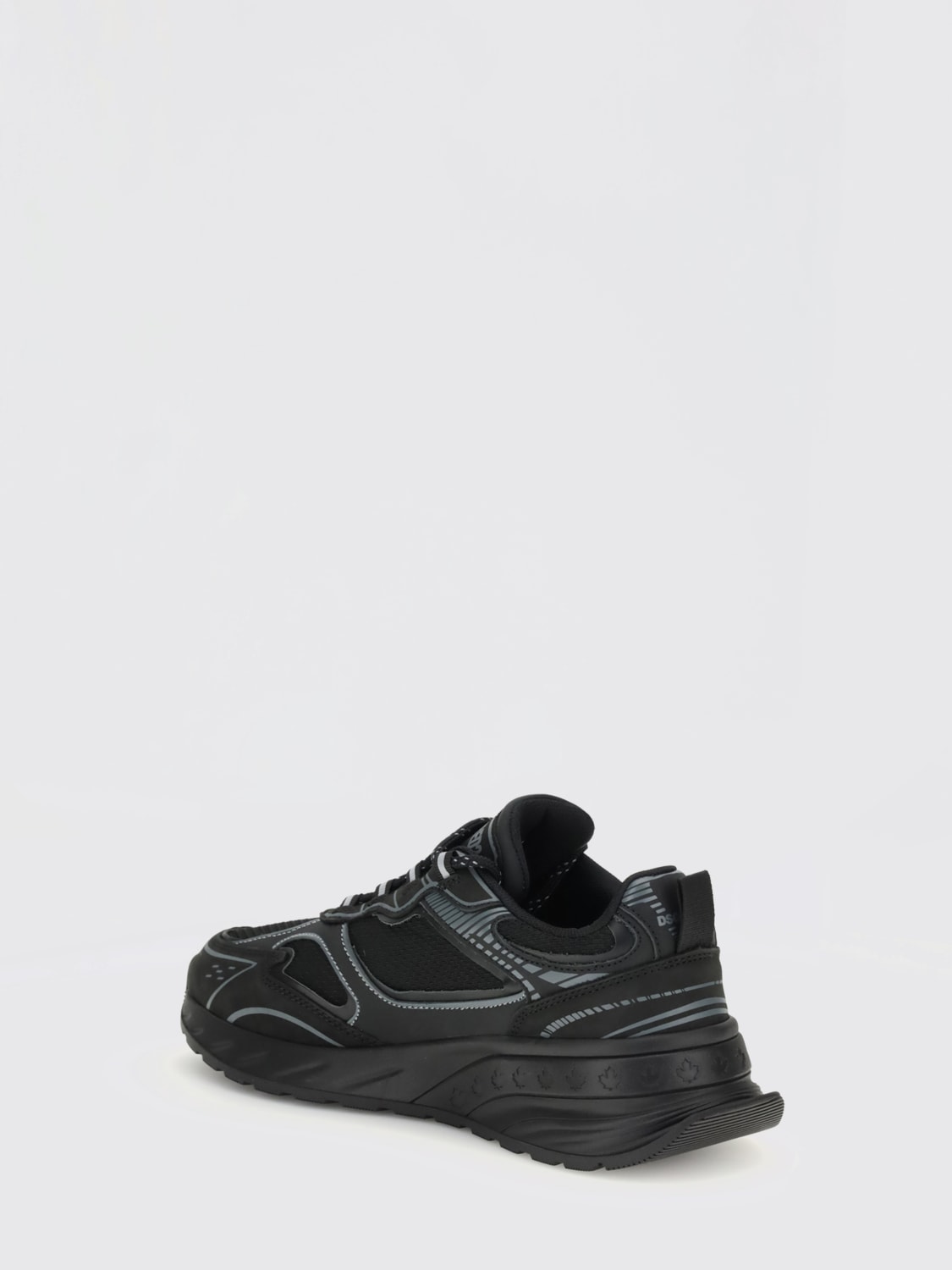 DSQUARED2 SNEAKERS: Sneakers men Dsquared2, Black - Img 3