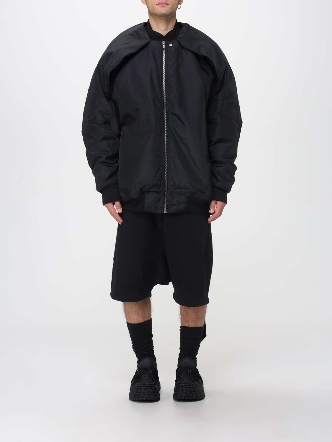 RICK OWENS DRKSHDW JACKE: Jacke herren Rick Owens Drkshdw, Schwarz - Img 1