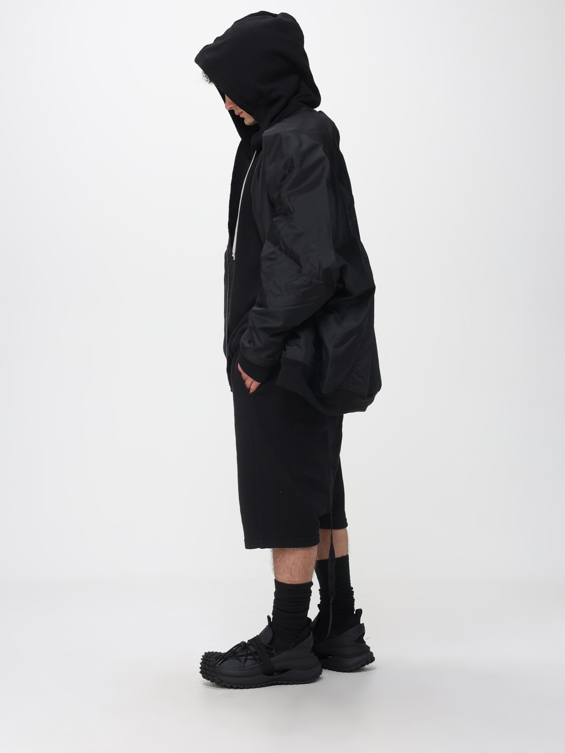 RICK OWENS DRKSHDW JACKE: Jacke herren Rick Owens Drkshdw, Schwarz - Img 2