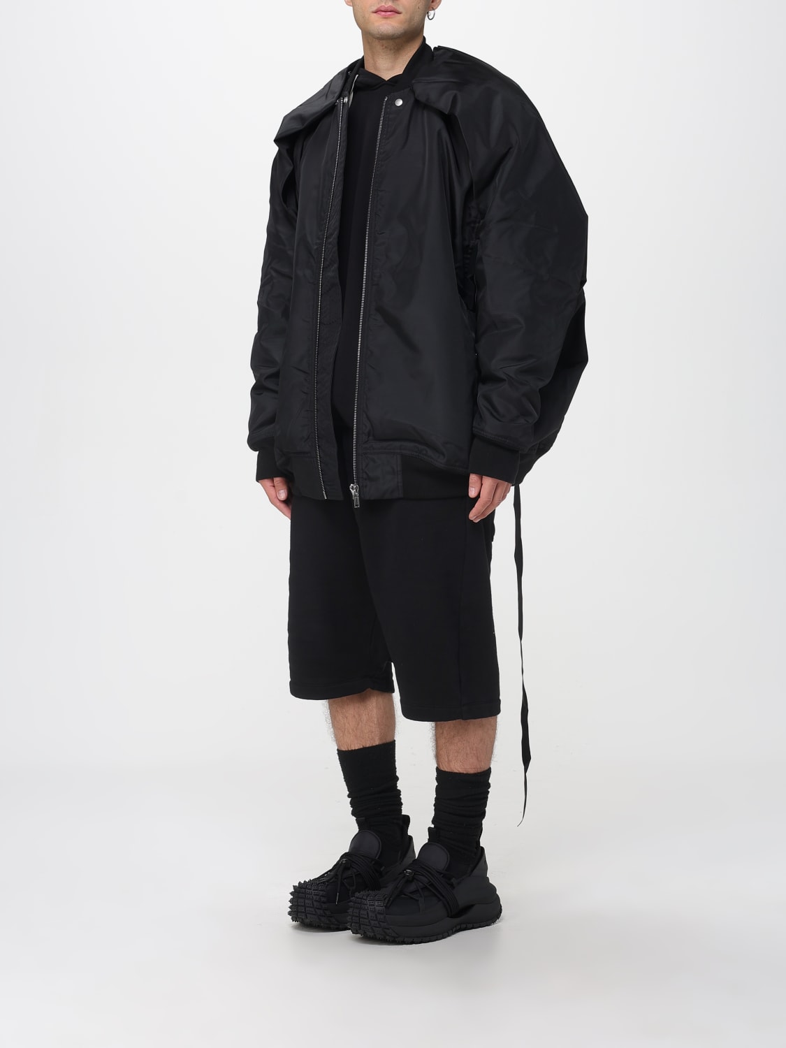 RICK OWENS DRKSHDW JACKE: Jacke herren Rick Owens Drkshdw, Schwarz - Img 4