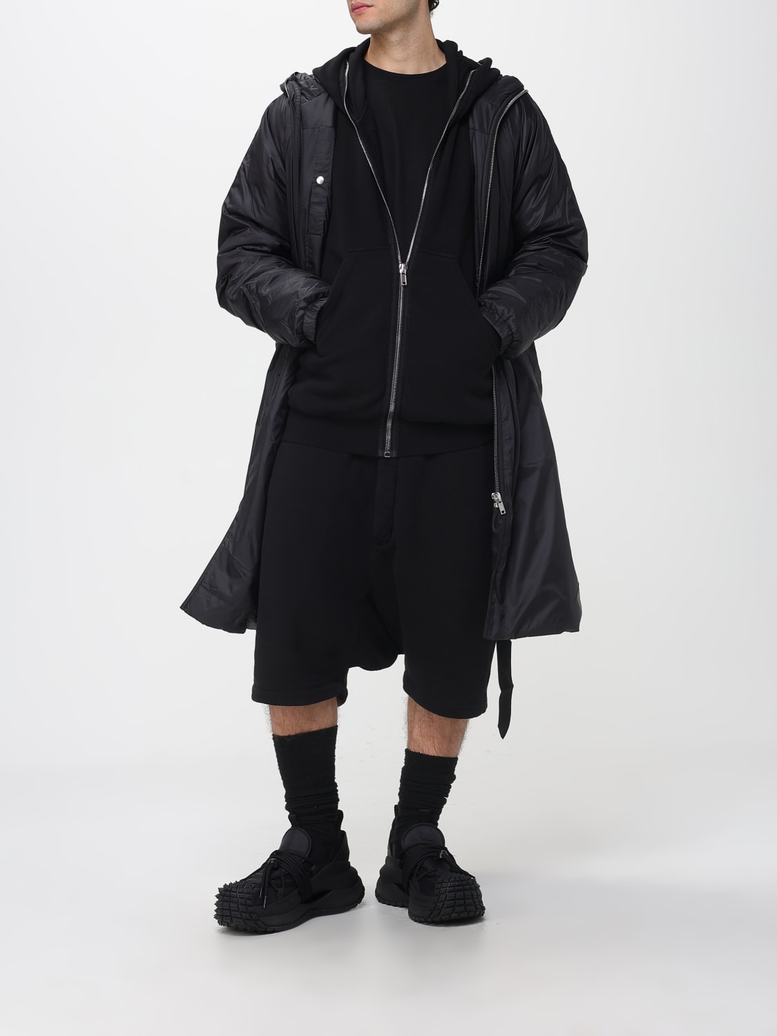 RICK OWENS DRKSHDW JACKET: Coat men Rick Owens Drkshdw, Black - Img 2