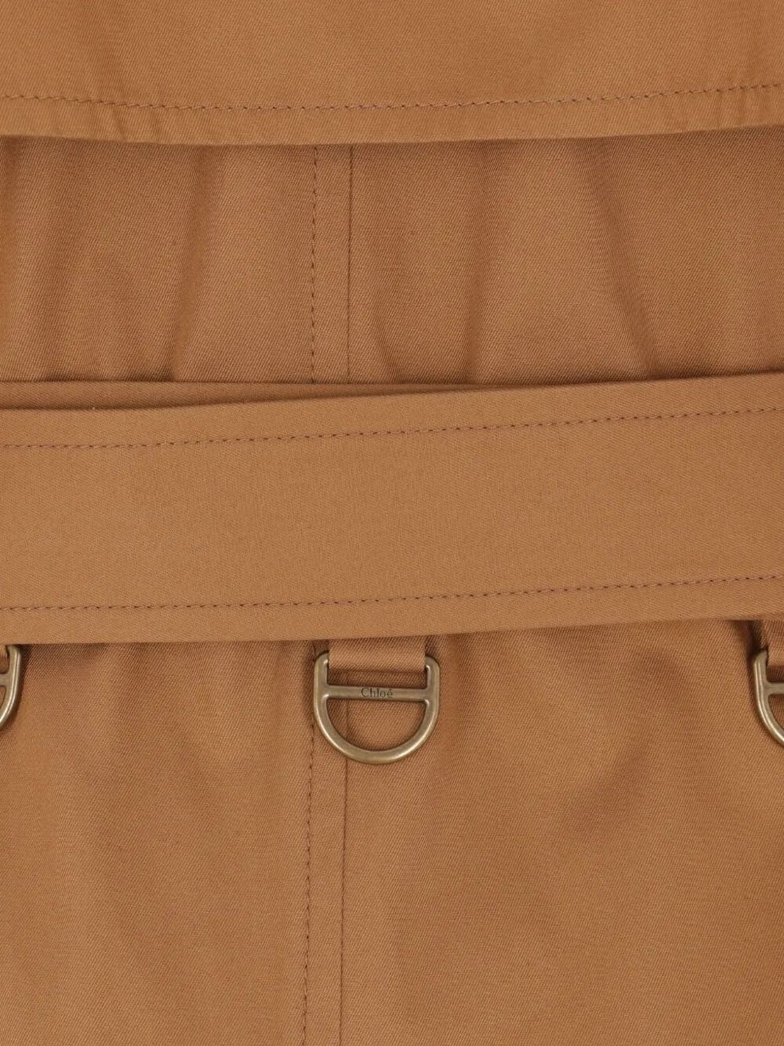 CHLOÉ JACKET: Coat woman ChloÉ, Camel - Img 3