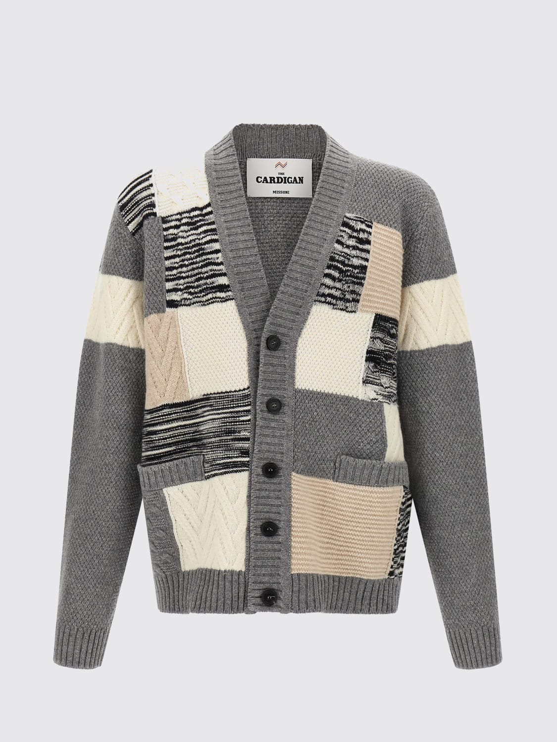MISSONI SWEATER: Cardigan men Missoni, Beige - Img 1