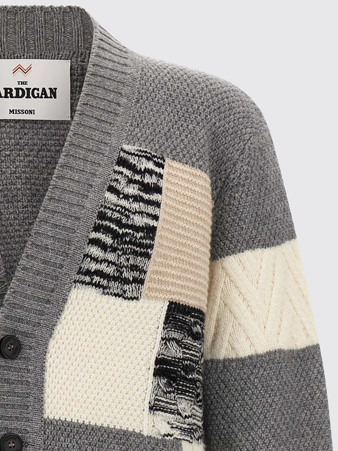MISSONI SWEATER: Cardigan men Missoni, Beige - Img 3