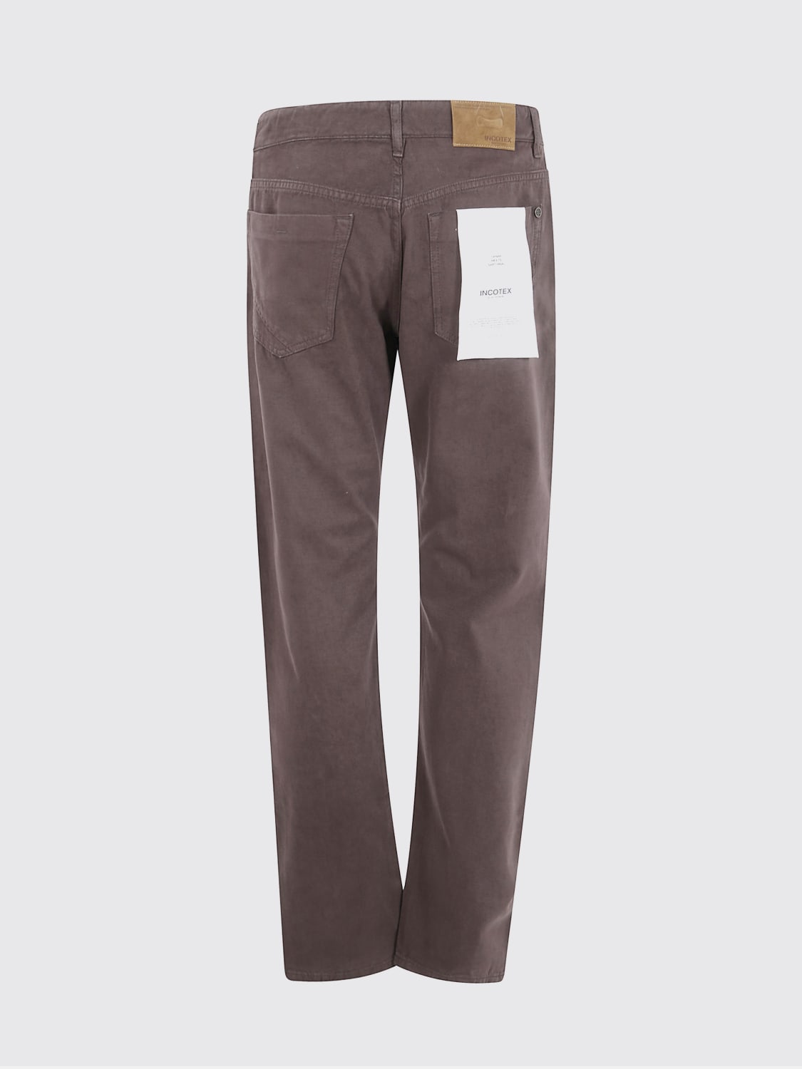 INCOTEX JEANS: Jeans men Incotex, Brown - Img 2