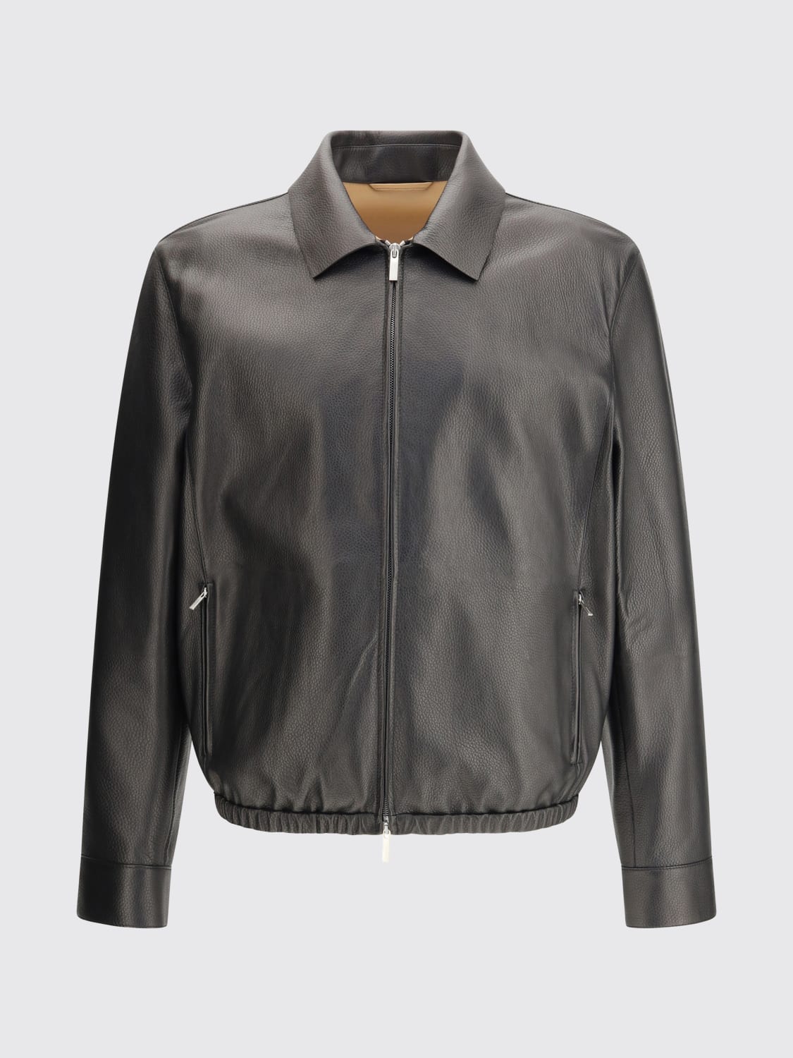 FERRAGAMO JACKET: Jacket men Ferragamo, Black - Img 1