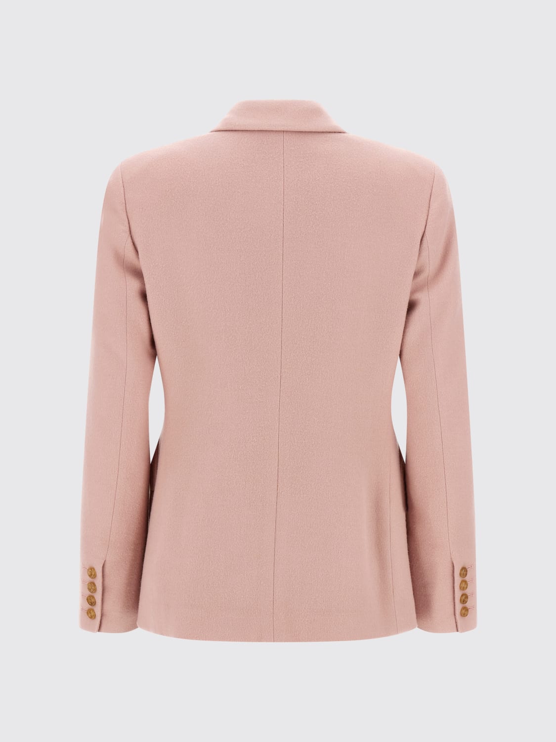 BLAZÉ MILANO GIACCA: Blazer a doppiopetto in lana vergine e cashmere BlazÉ Milano, Rosa - Img 3