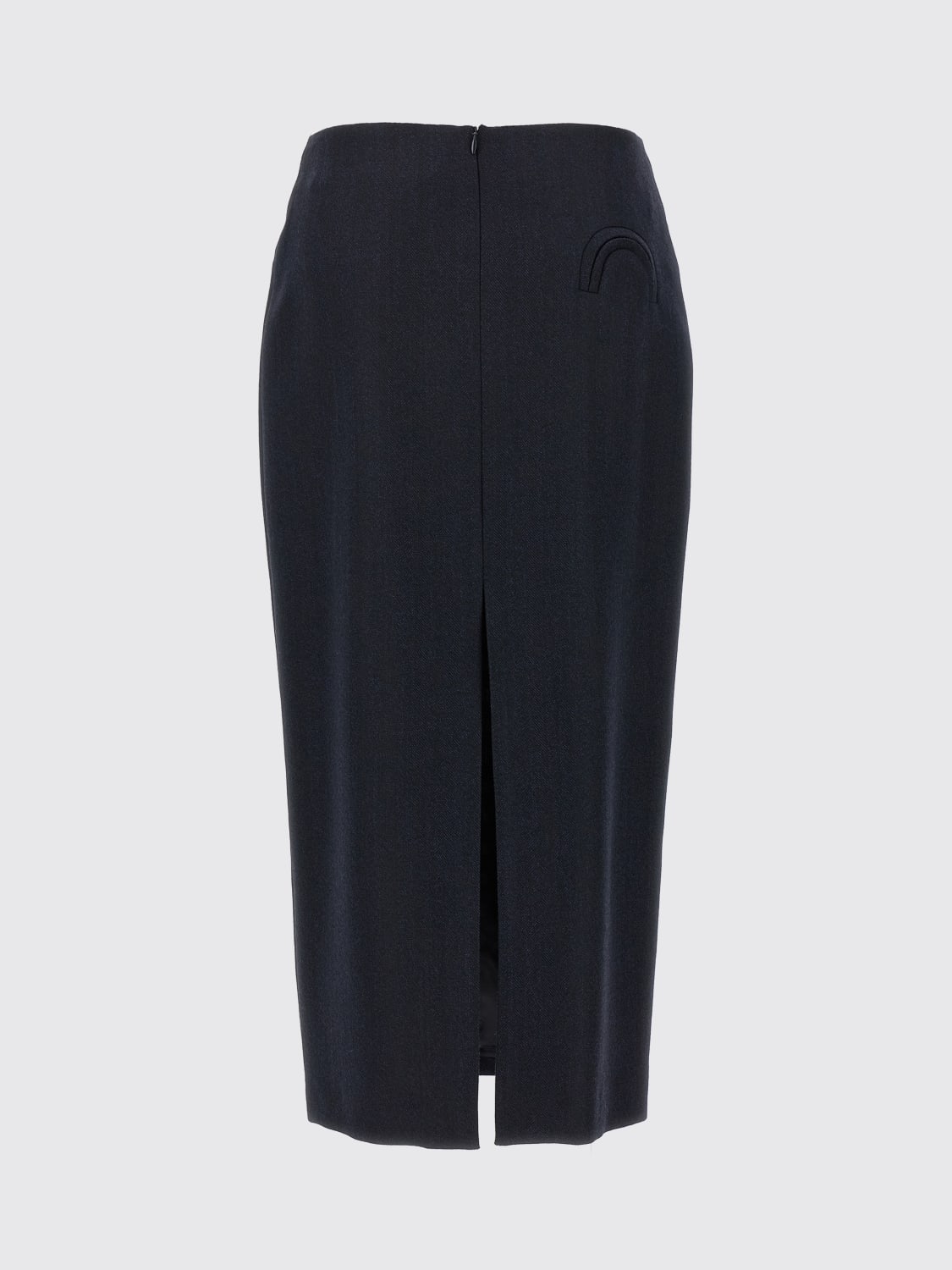 BLAZÉ MILANO GONNA: Gonna Blazé Milano in lana vergine , Blue - Img 2