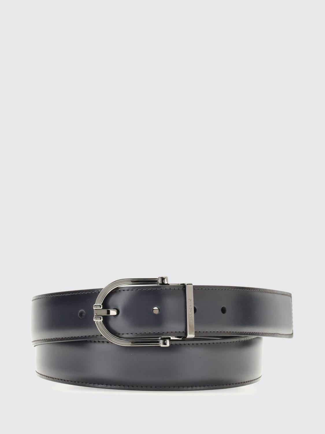 FERRAGAMO BELT: Belt men Ferragamo, Blue - Img 1