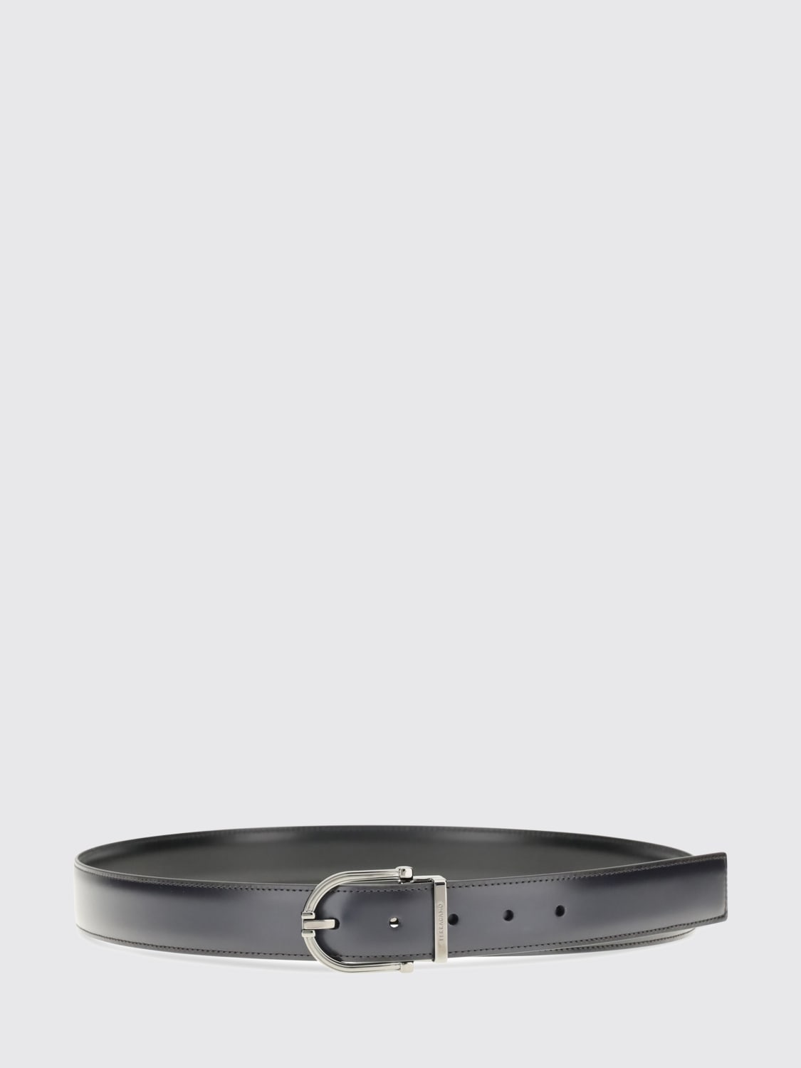 FERRAGAMO BELT: Belt men Ferragamo, Blue - Img 2