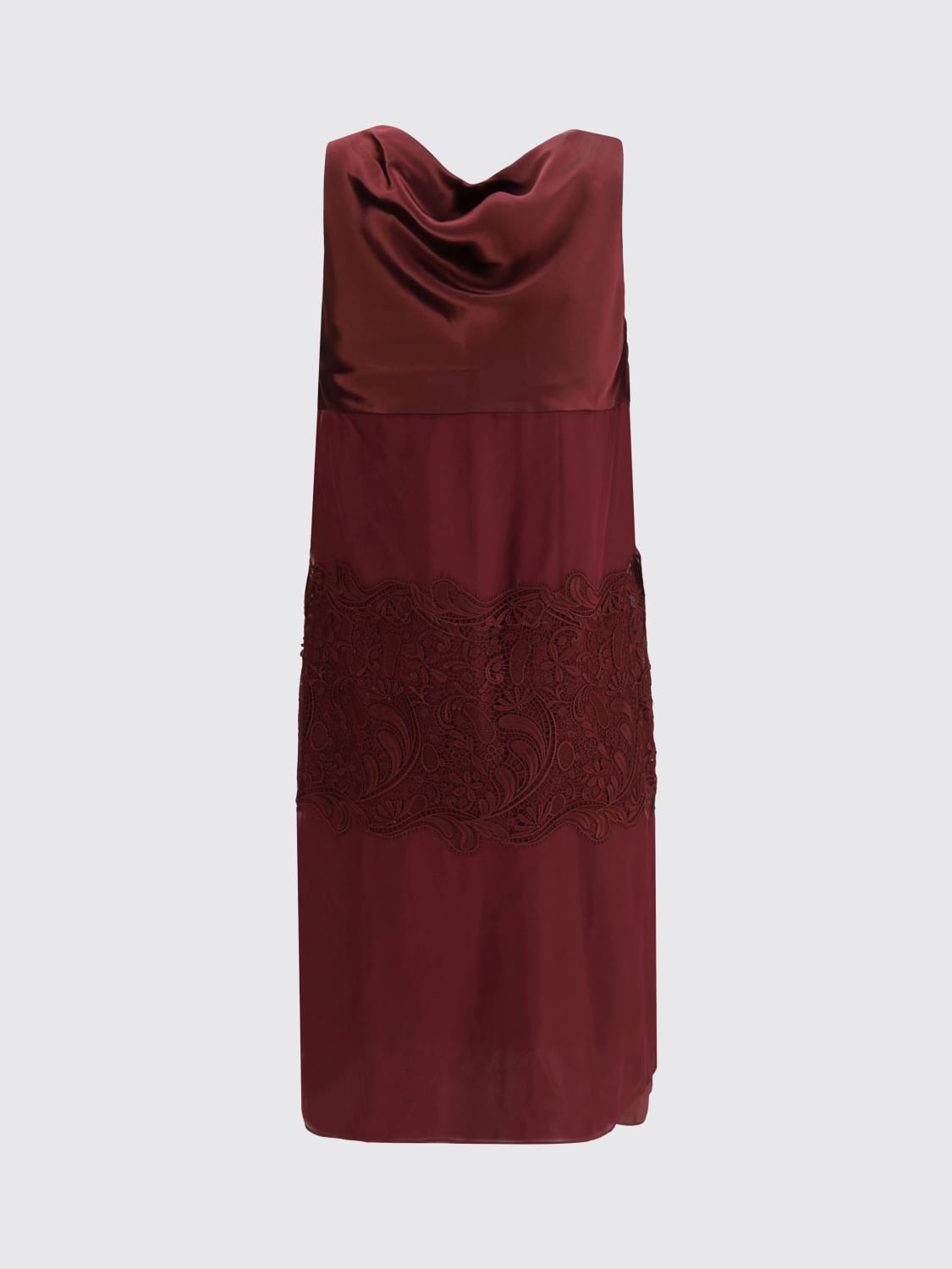 FERRAGAMO DRESS: Dress woman Ferragamo, Plum - Img 2
