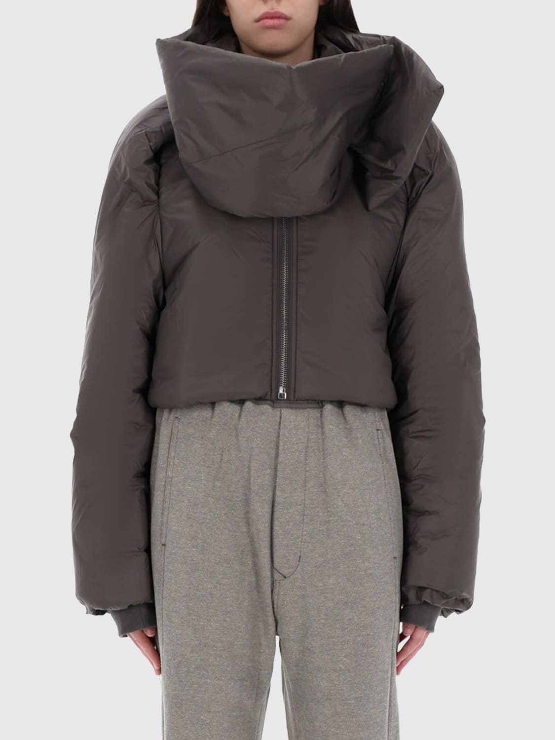 RICK OWENS DRKSHDW JACKET: Jacket woman Rick Owens Drkshdw, Brown - Img 1