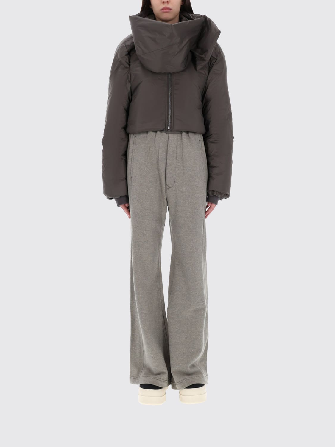 RICK OWENS DRKSHDW JACKET: Jacket woman Rick Owens Drkshdw, Brown - Img 2