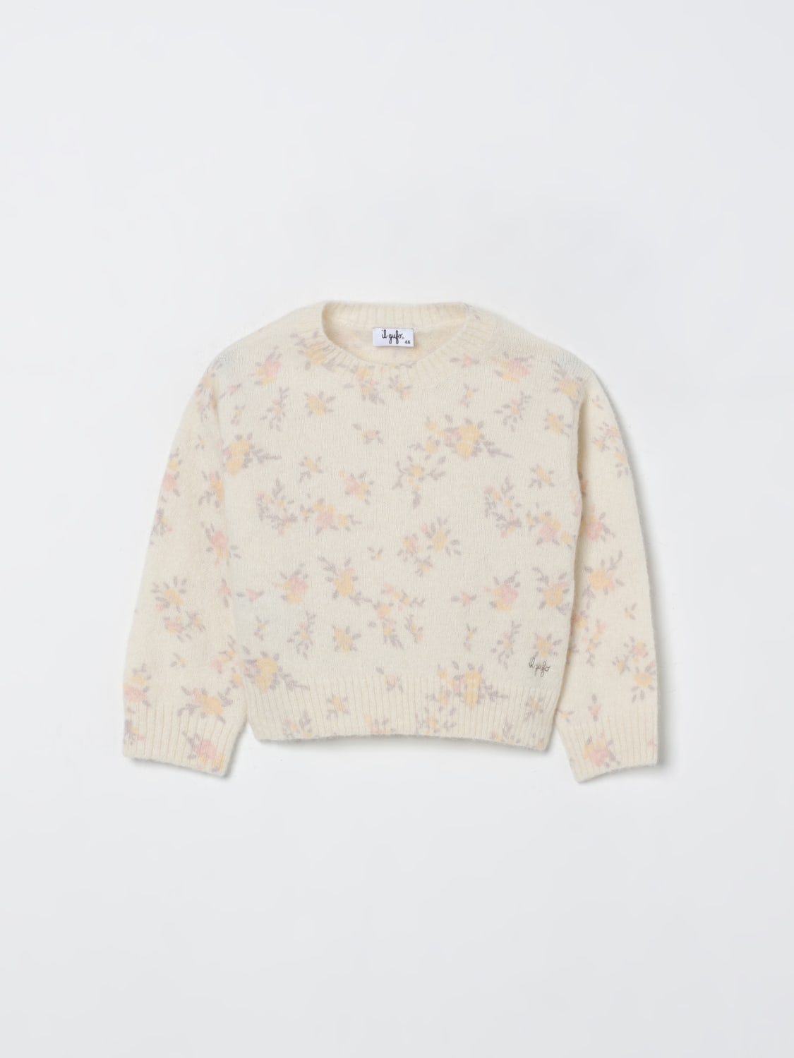 IL GUFO SWEATER: Sweater kids Il Gufo, Milk - Img 1