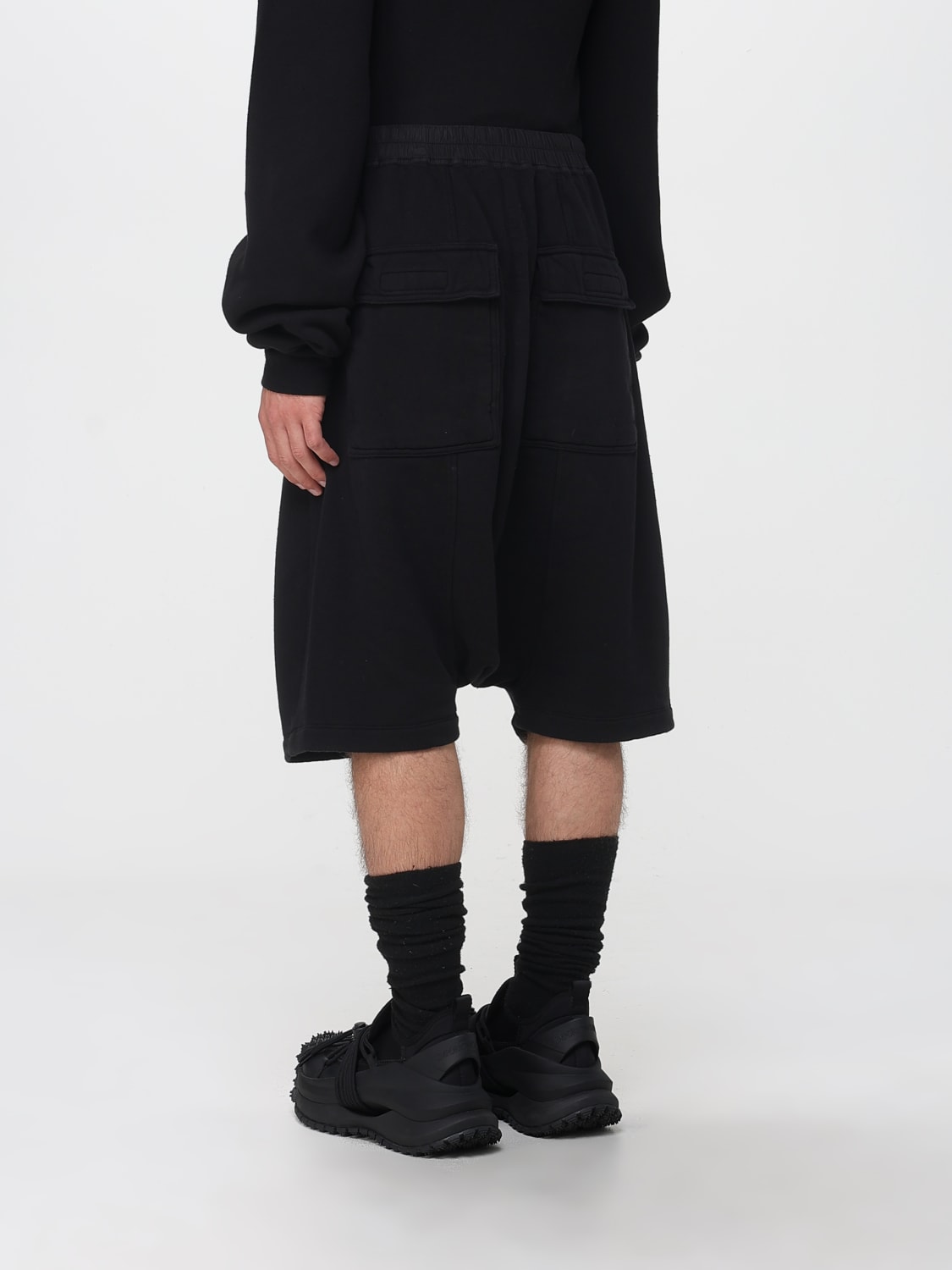 RICK OWENS DRKSHDW SHORTS: Shorts herren Rick Owens Drkshdw, Schwarz - Img 3