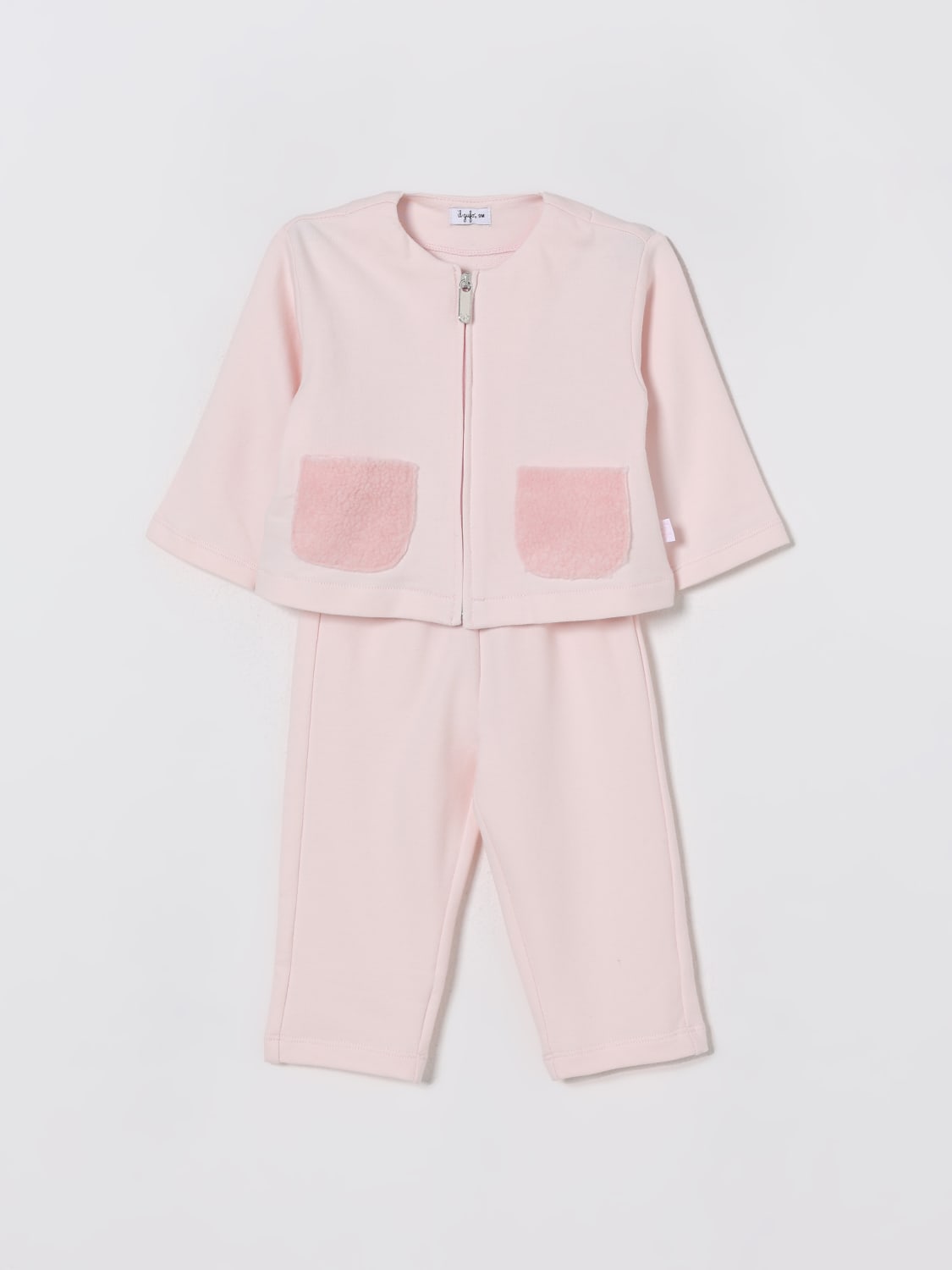 IL GUFO CO-ORD: Il Gufo boys' set, Pink - Img 1