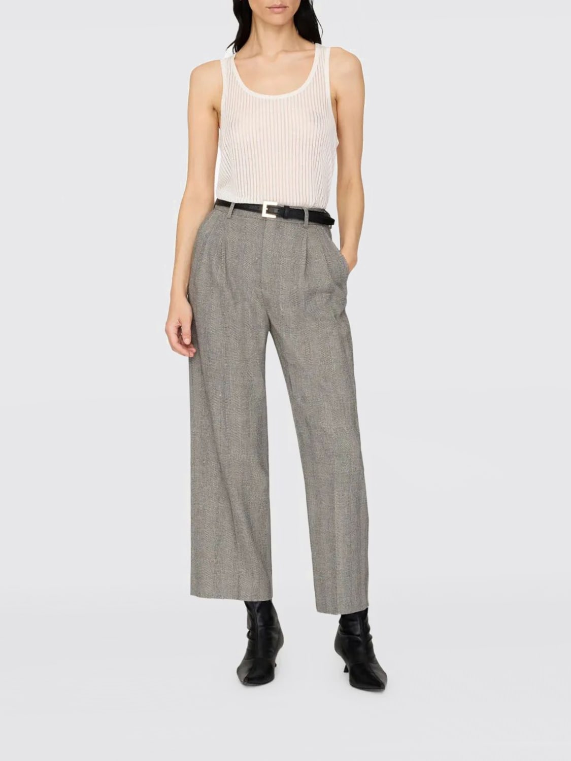 ANINE BING PANTALONES: Chaqueta mujer Anine Bing, Gris - Img 2