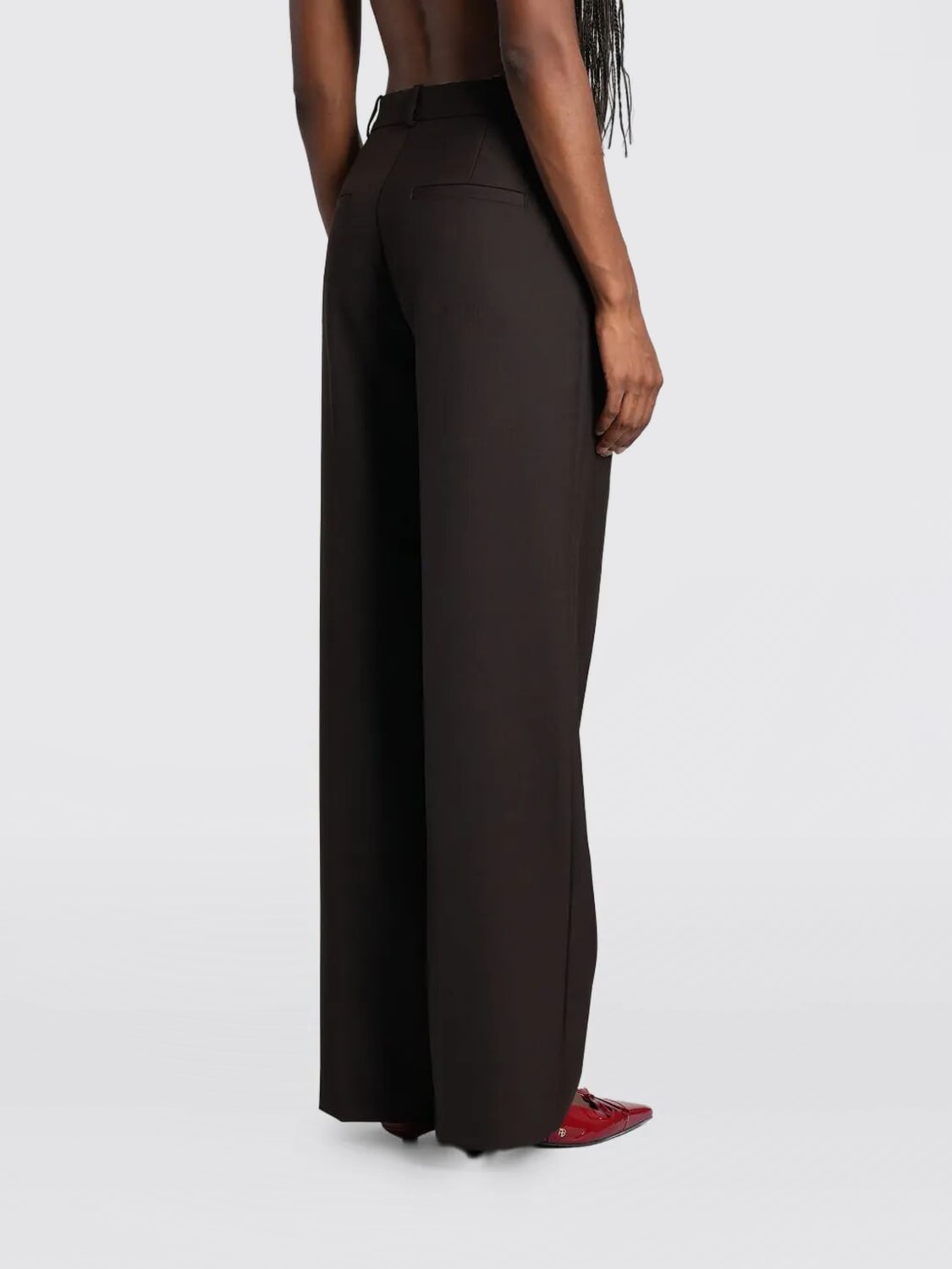 ANINE BING PANTALON: Pantalon femme Anine Bing, Marron - Img 2