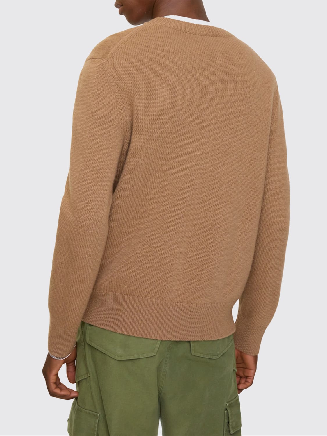 BURBERRY SWEATER: Cardigan men Burberry, Beige - Img 2