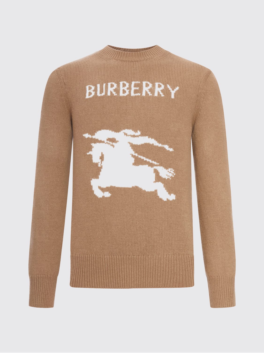 BURBERRY SWEATER: Cardigan men Burberry, Beige - Img 3