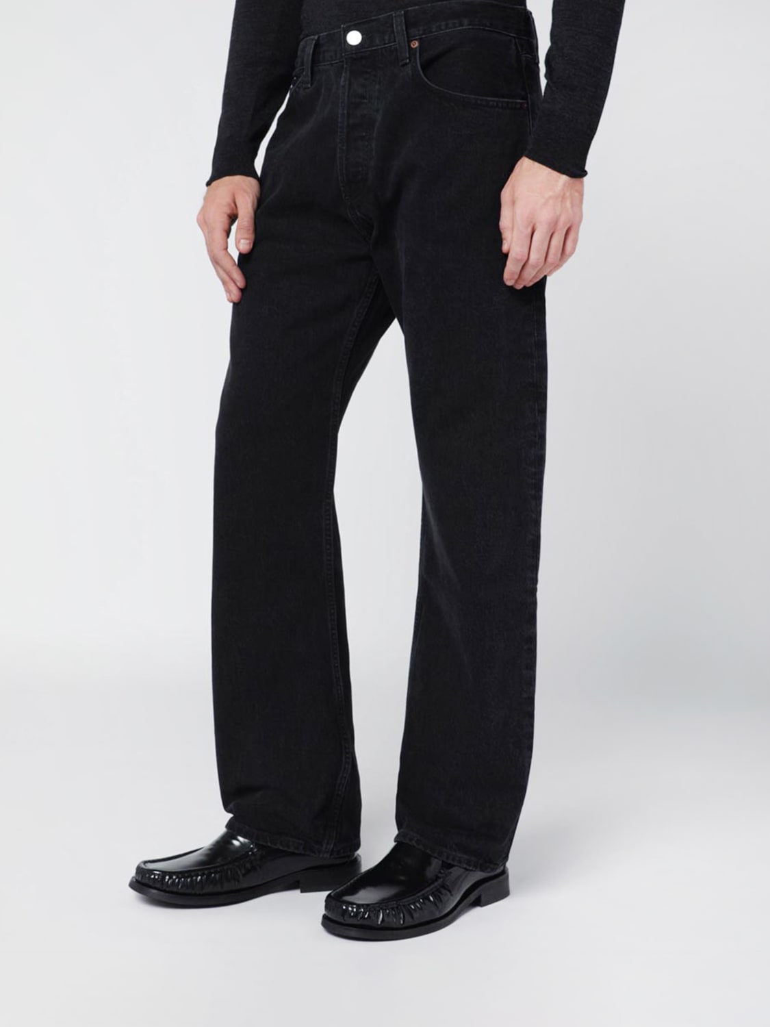 AGOLDE JEANS: Jeans men Agolde, Black - Img 4