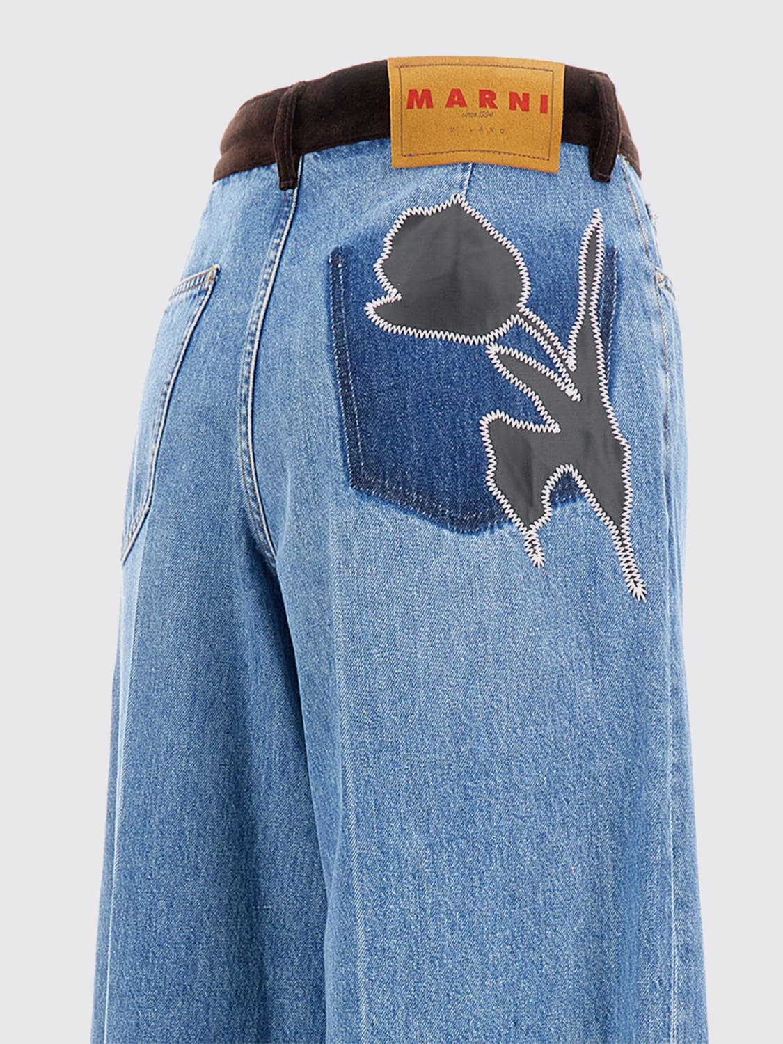 MARNI JEANS: Pants woman Marni, Blue - Img 3