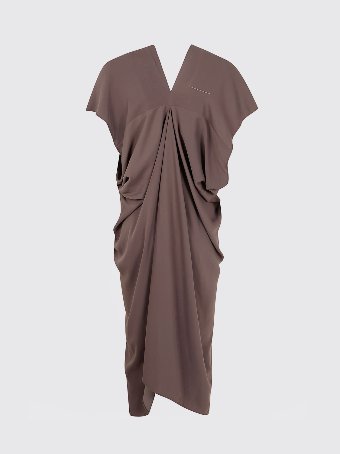 MM6 MAISON MARGIELA DRESS: Dress woman Mm6 Maison Margiela, Brown - Img 2